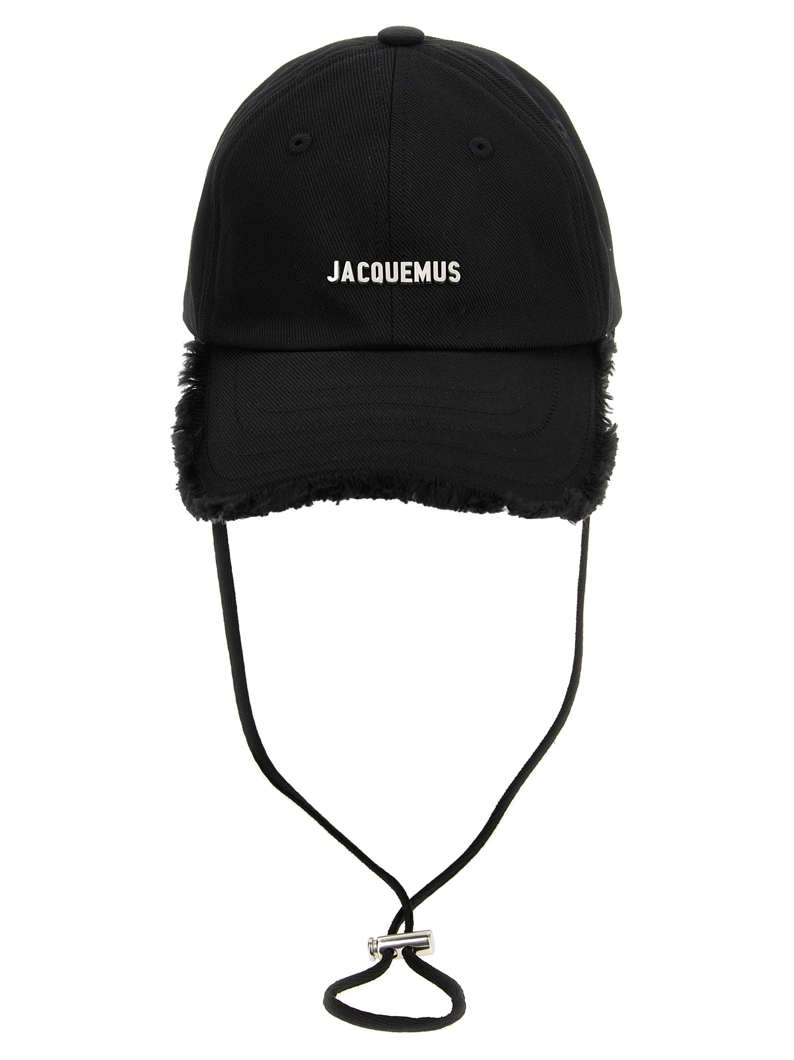 Jacquemus Black Cotton Cap (Baseball  Hat)