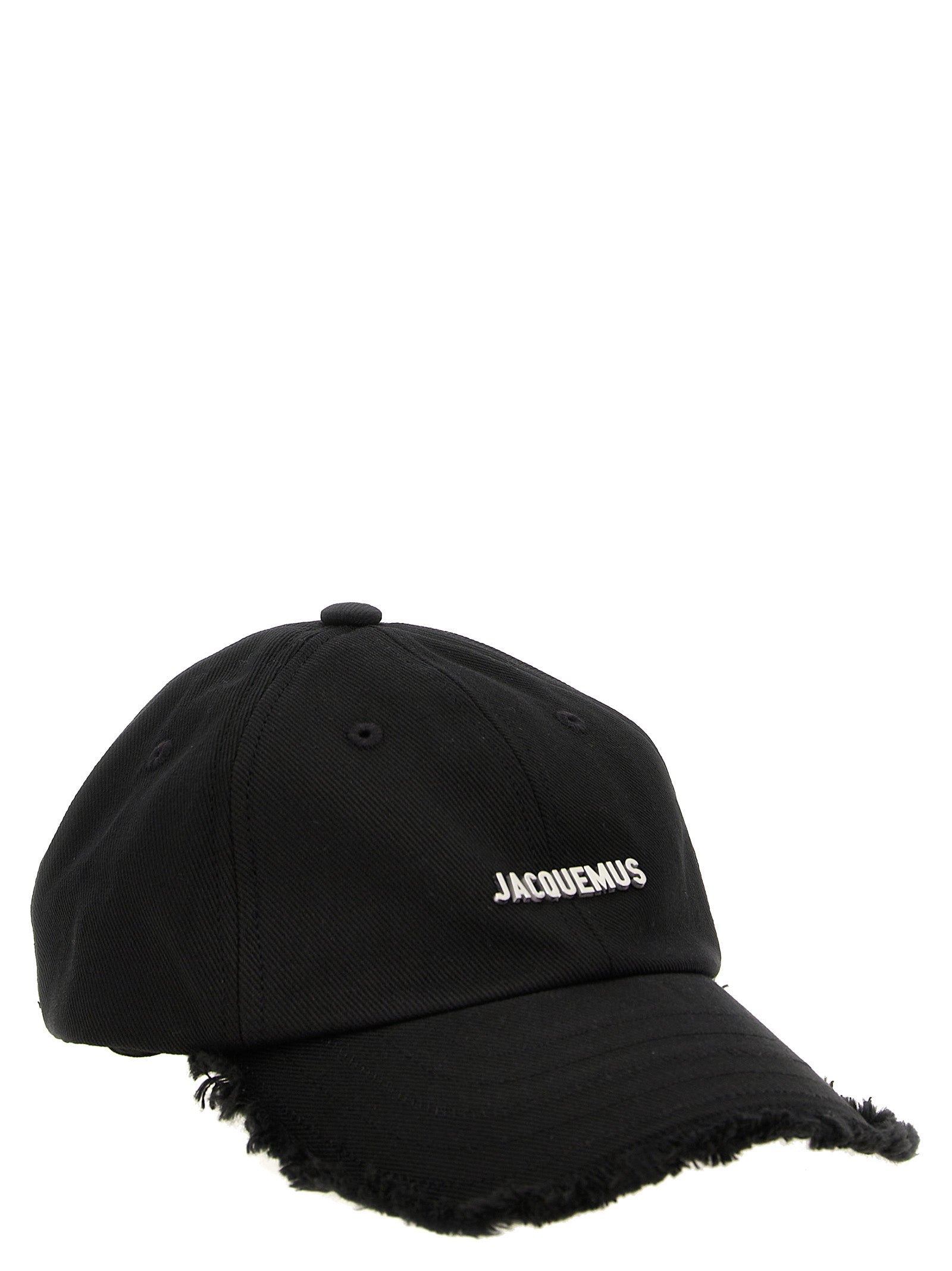 Jacquemus Black Cotton Cap (Baseball  Hat)
