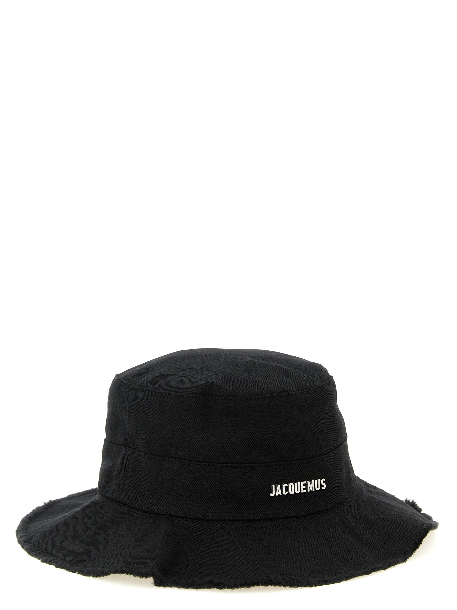 Jacquemus Black Cotton Bucket  Hat
