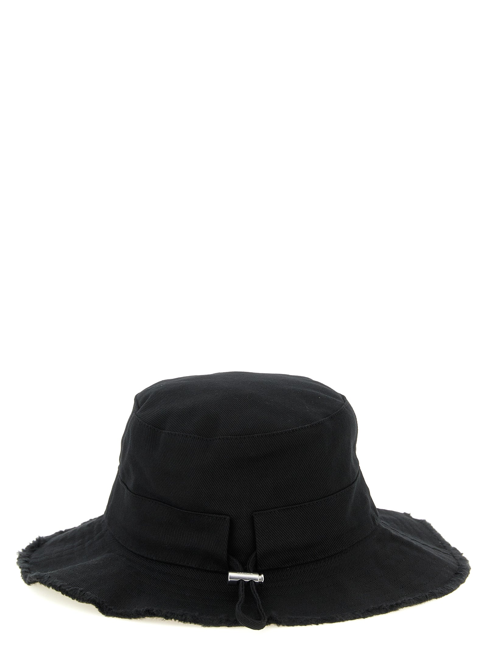 Jacquemus Black Cotton Bucket  Hat