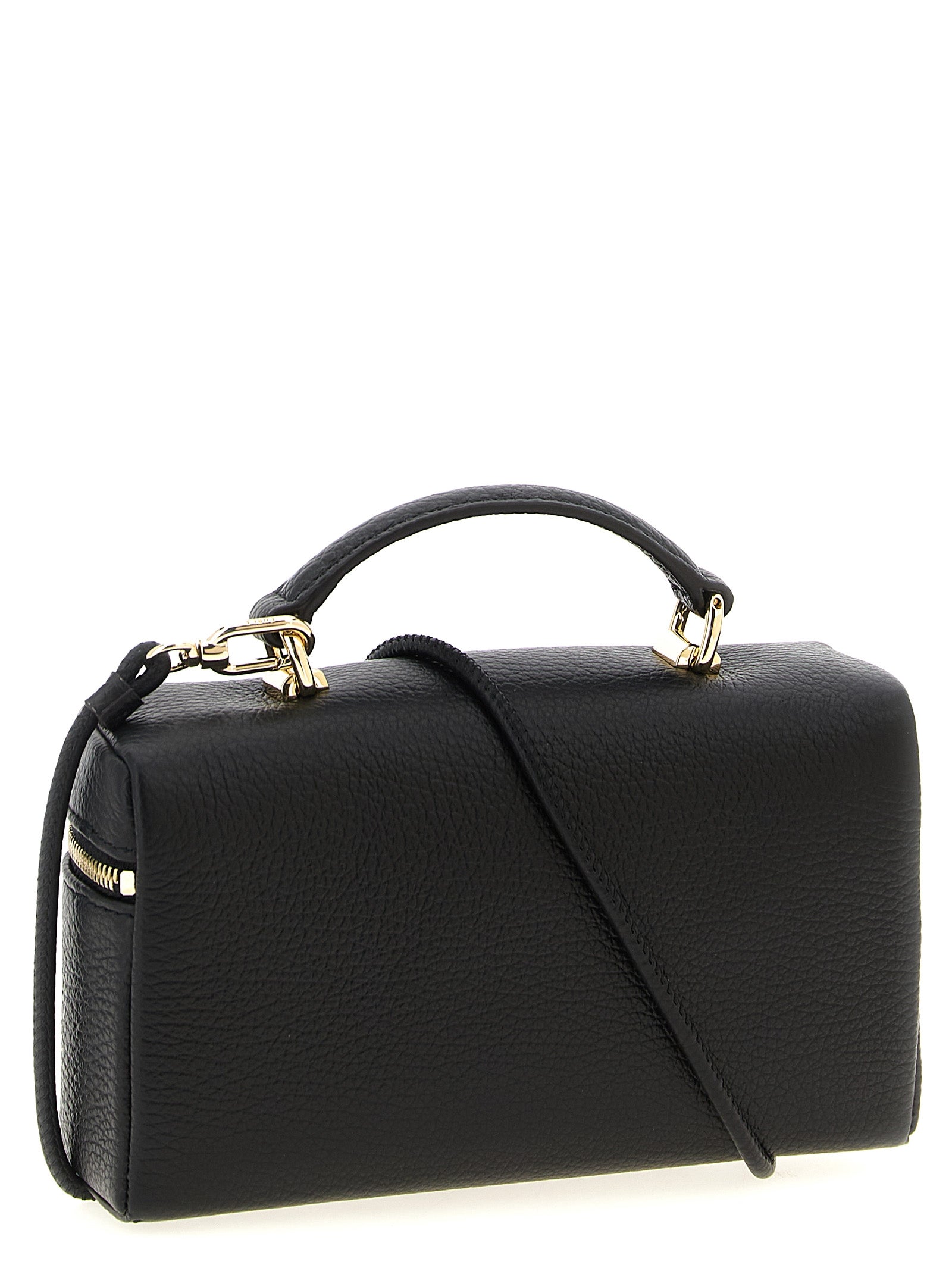 Furla Black Leather Women's Handbag