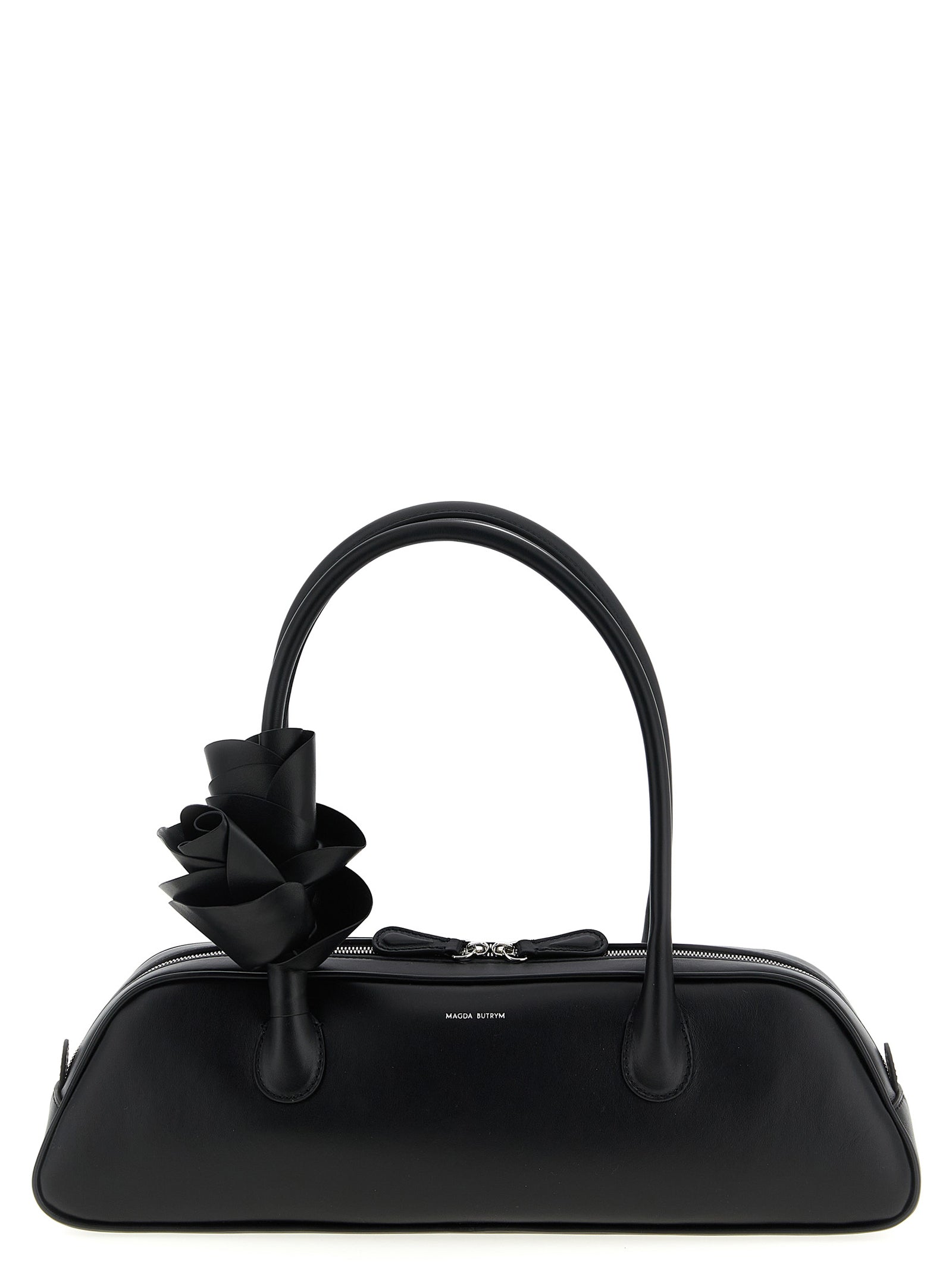 Magda Butrym Black Calfskin Shoulder Women's Bag