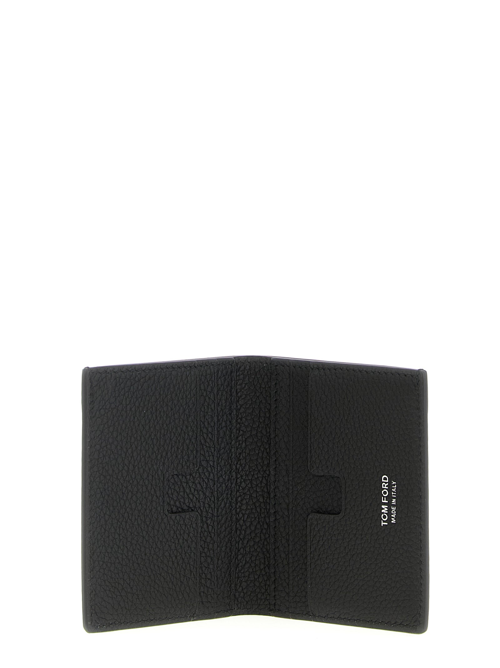 Tom Ford Black Calfskin Men's Cardholder