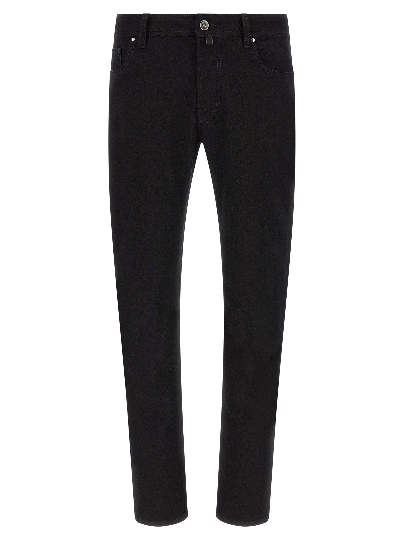 Jacob Cohen Black Cotton Straight-Leg Men's Jeans