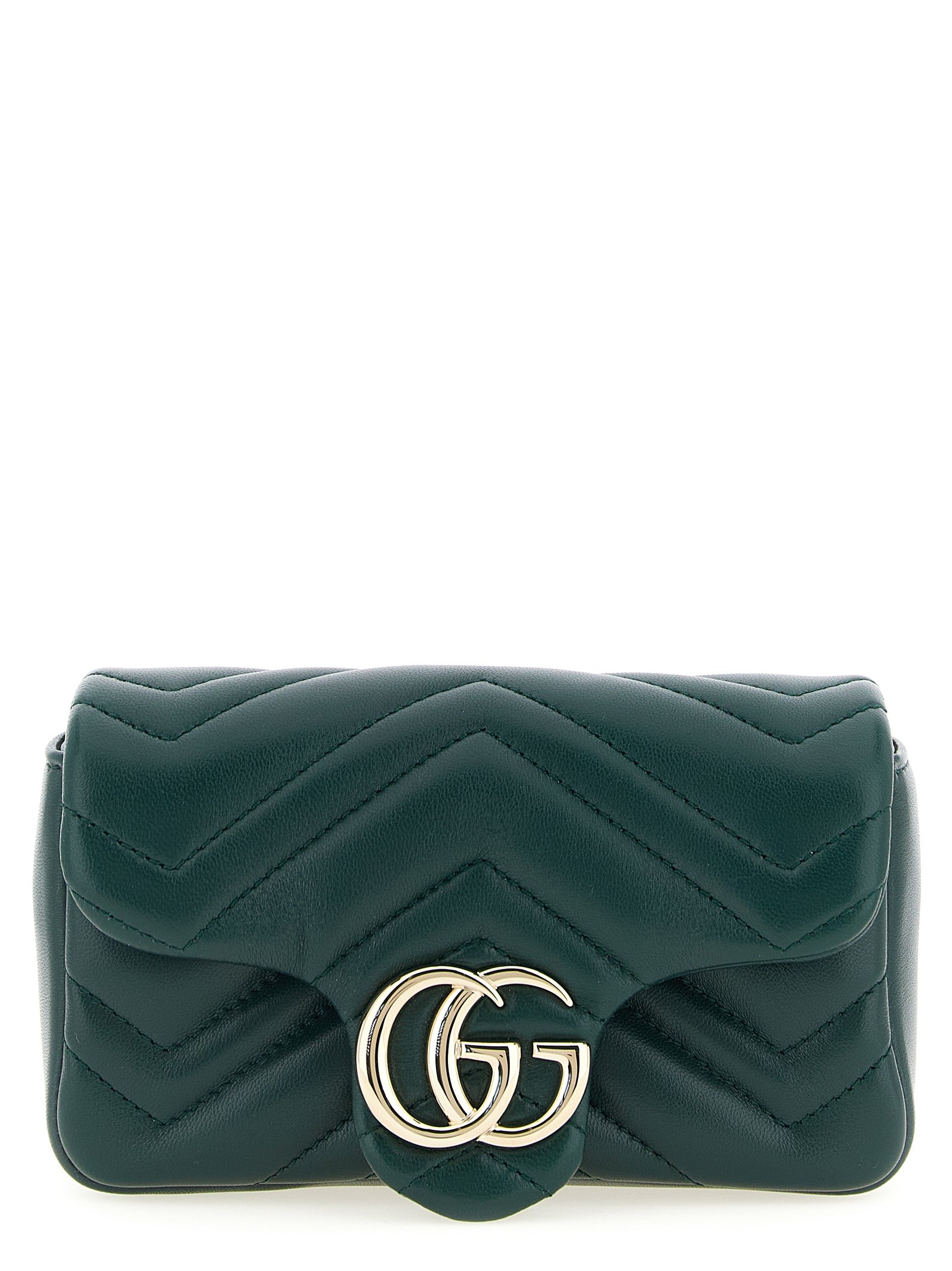 Gucci Bicolor Lamb Leather Shoulder Women's Bag