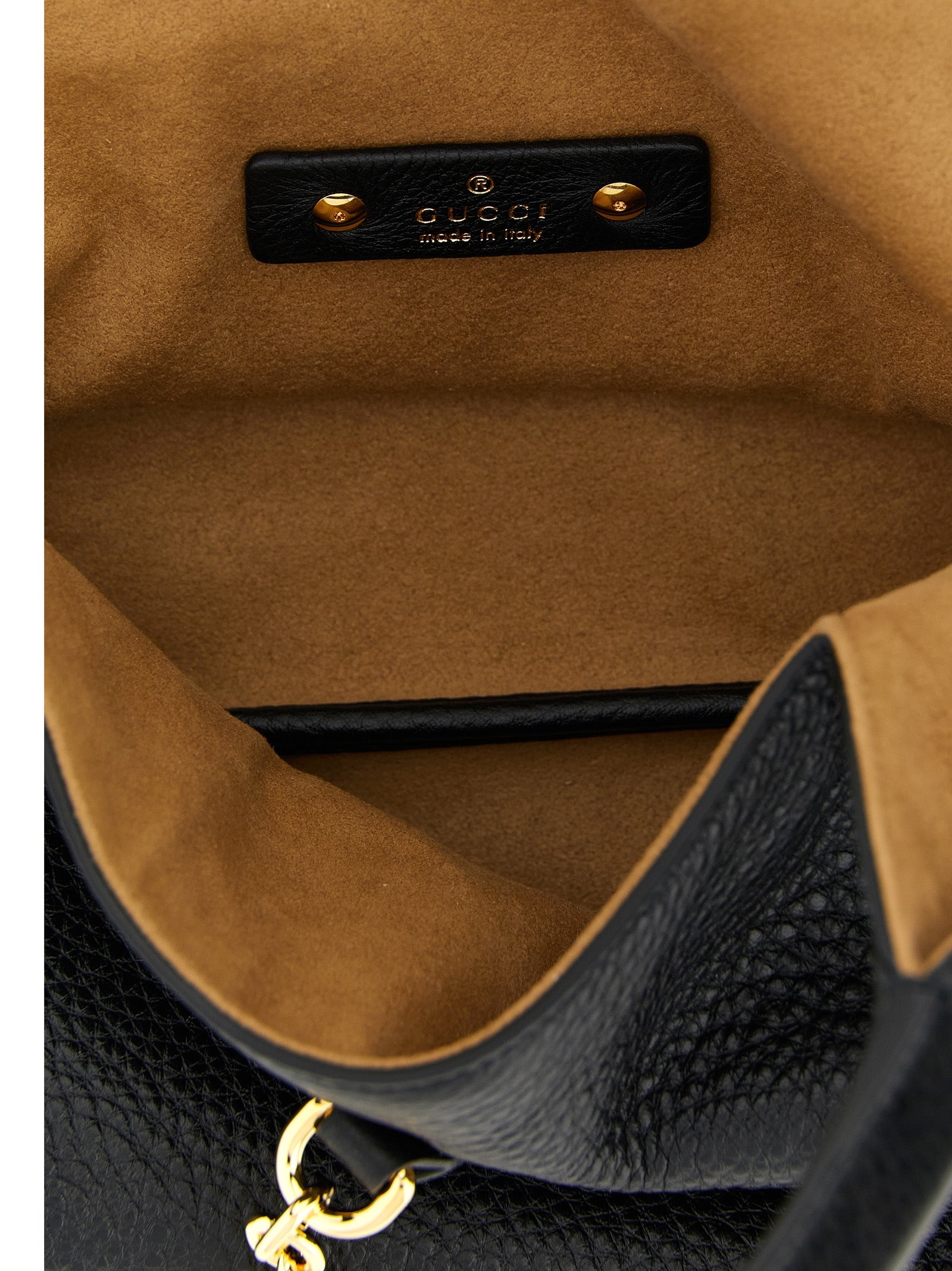 Gucci Black Calfskin Shoulder Women's Bag
