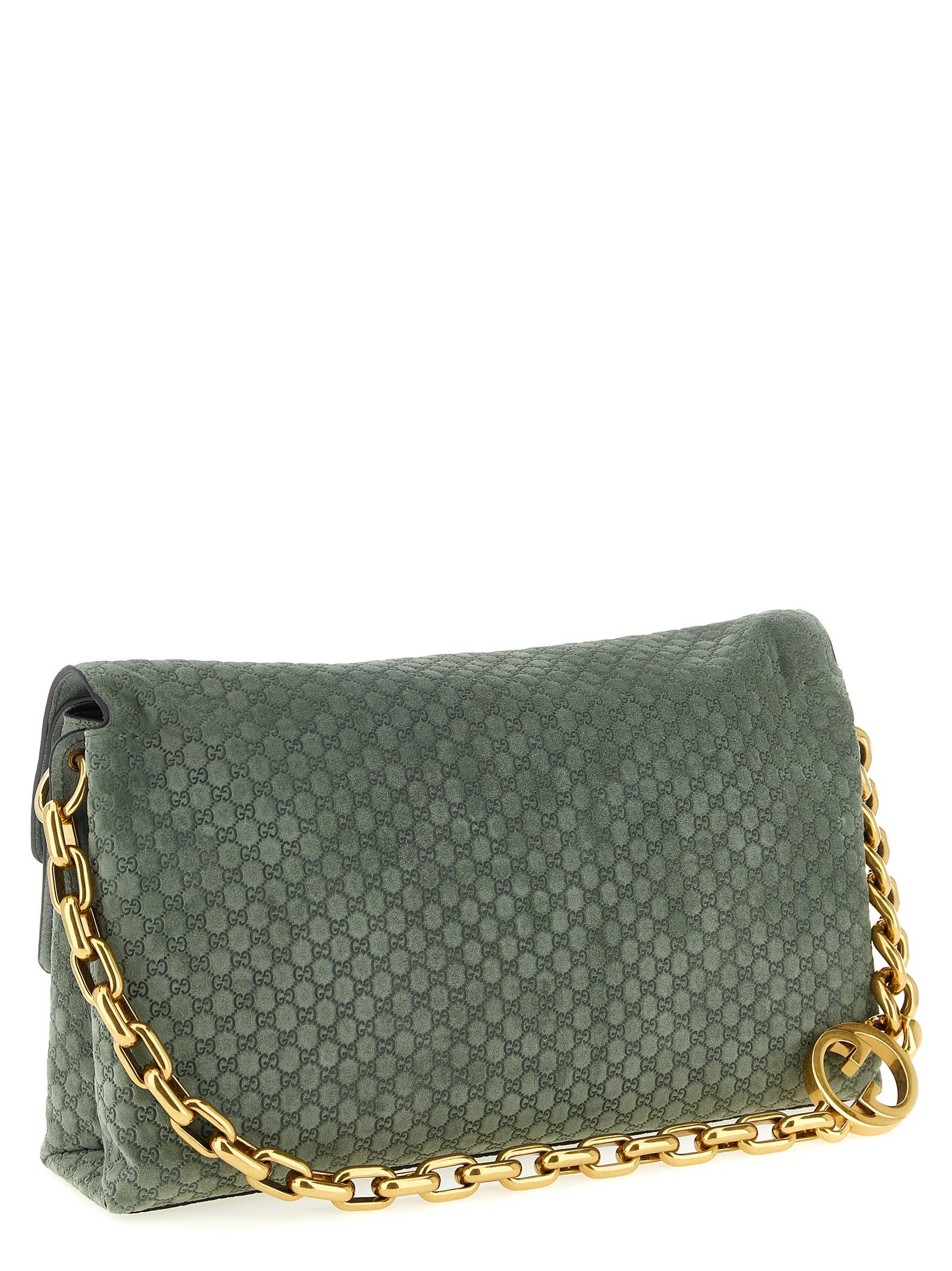 Gucci Bicolor Calfskin Shoulder Women's Bag