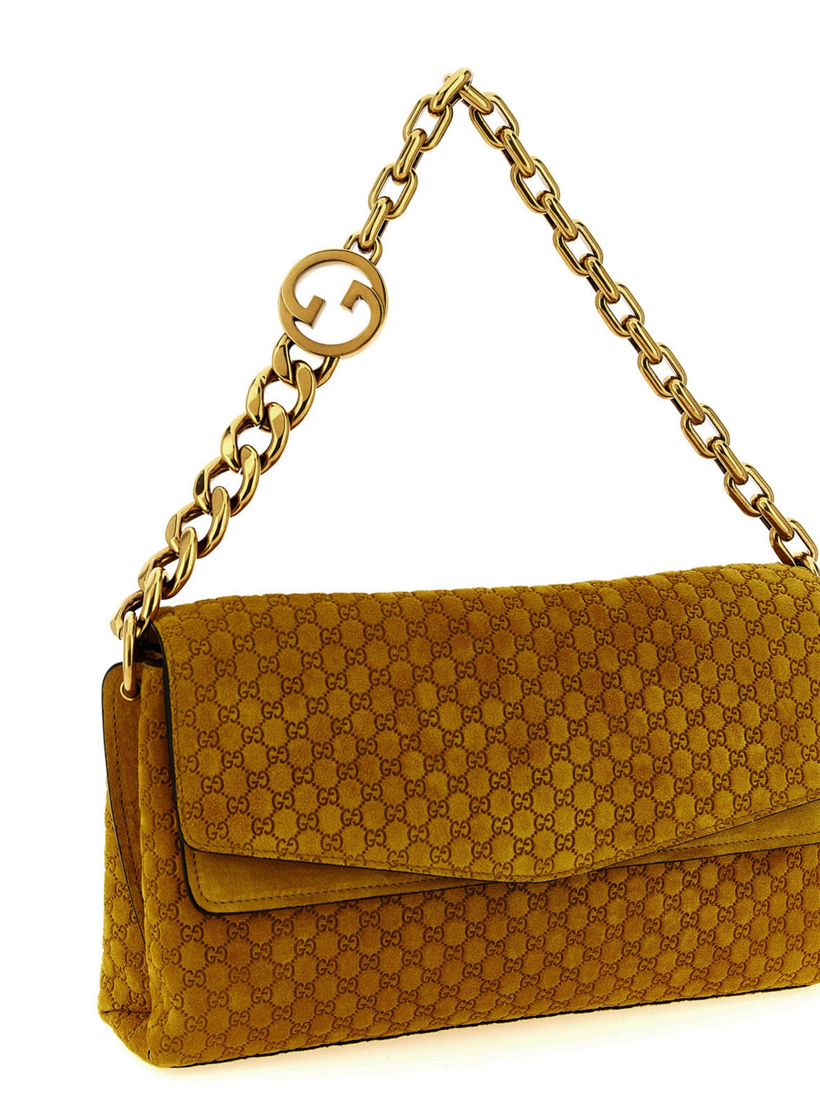 Gucci Bicolor Calfskin Shoulder Women's Bag