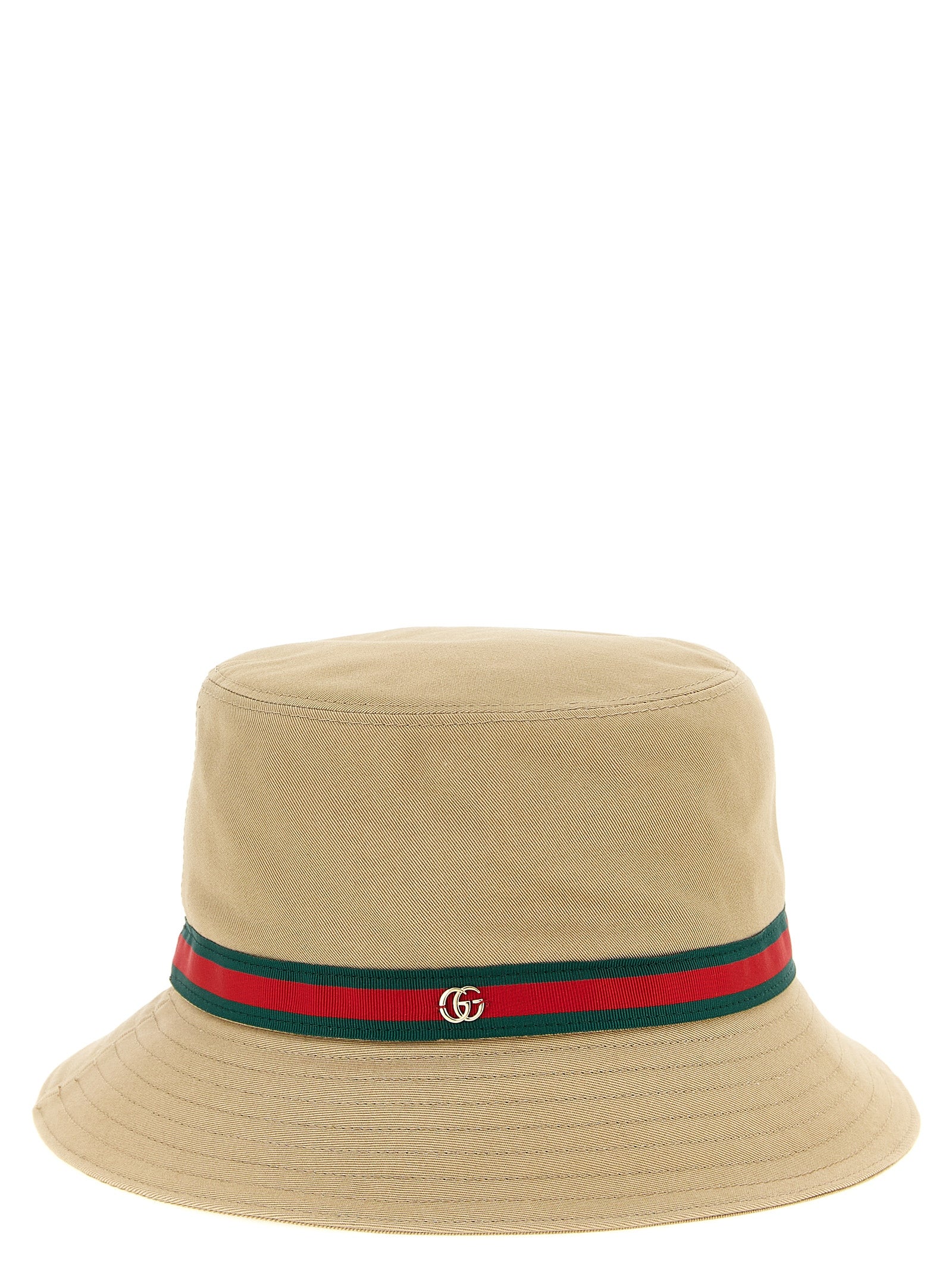 Gucci Beige Cotton Bucket Women's Hat