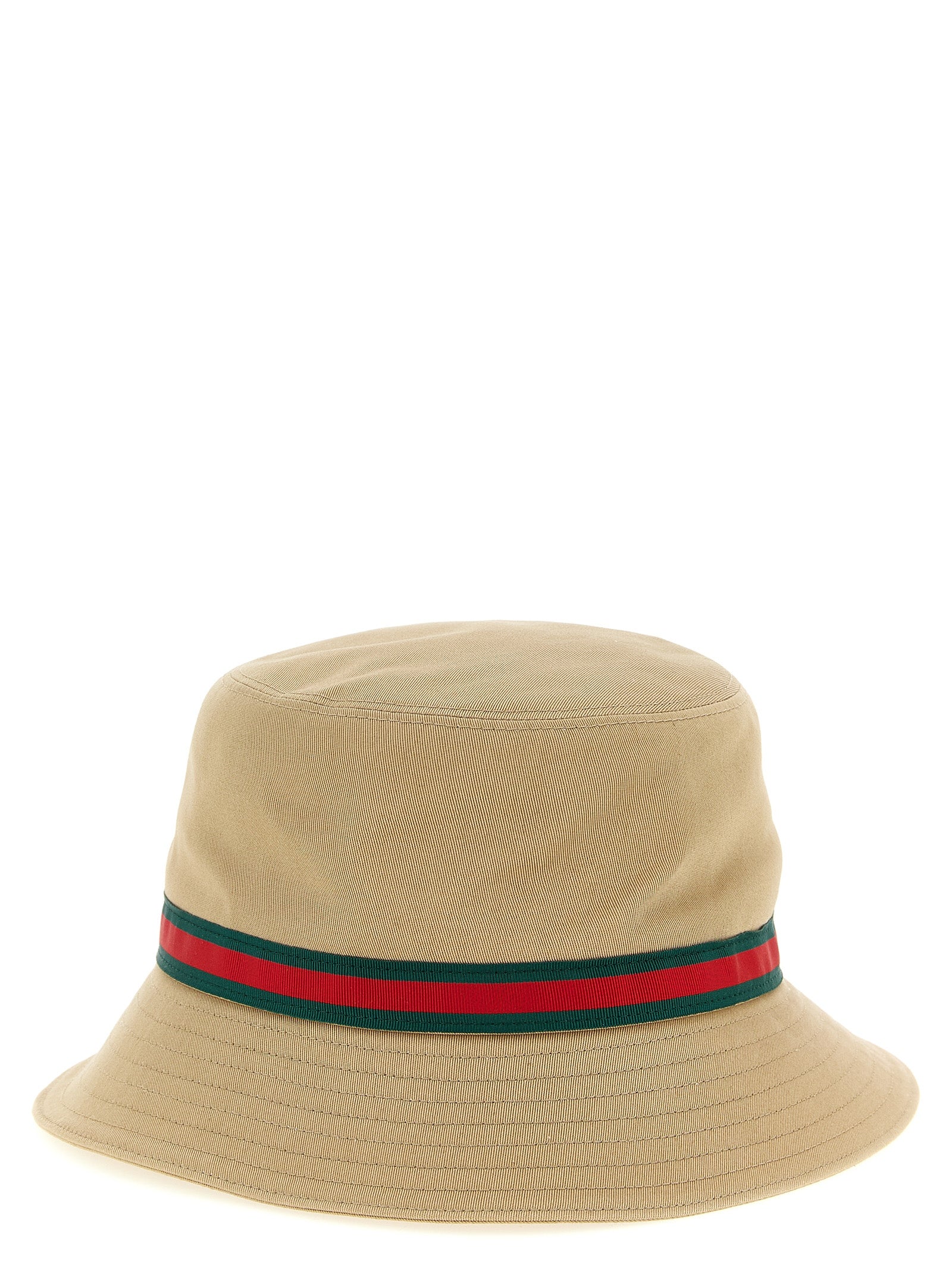 Gucci Beige Cotton Bucket Women's Hat