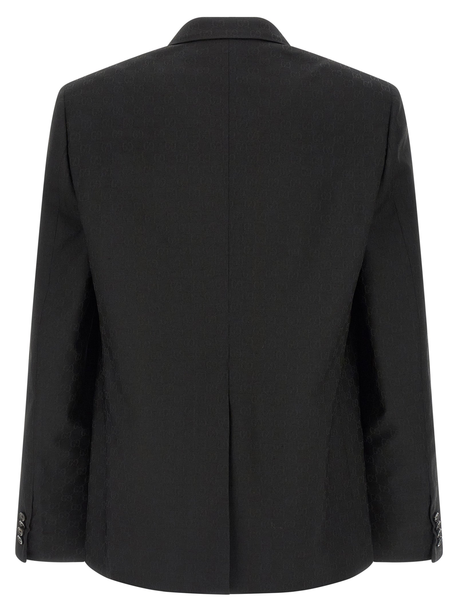 Gucci Black Polyester Men's Blazer
