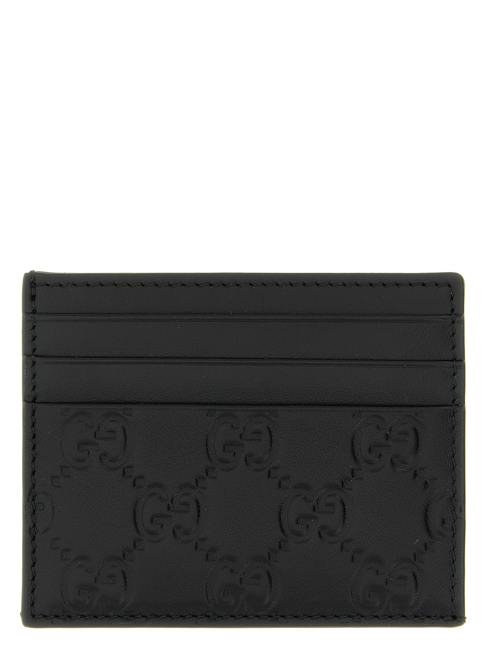 Gucci Black Calfskin Men's Cardholder