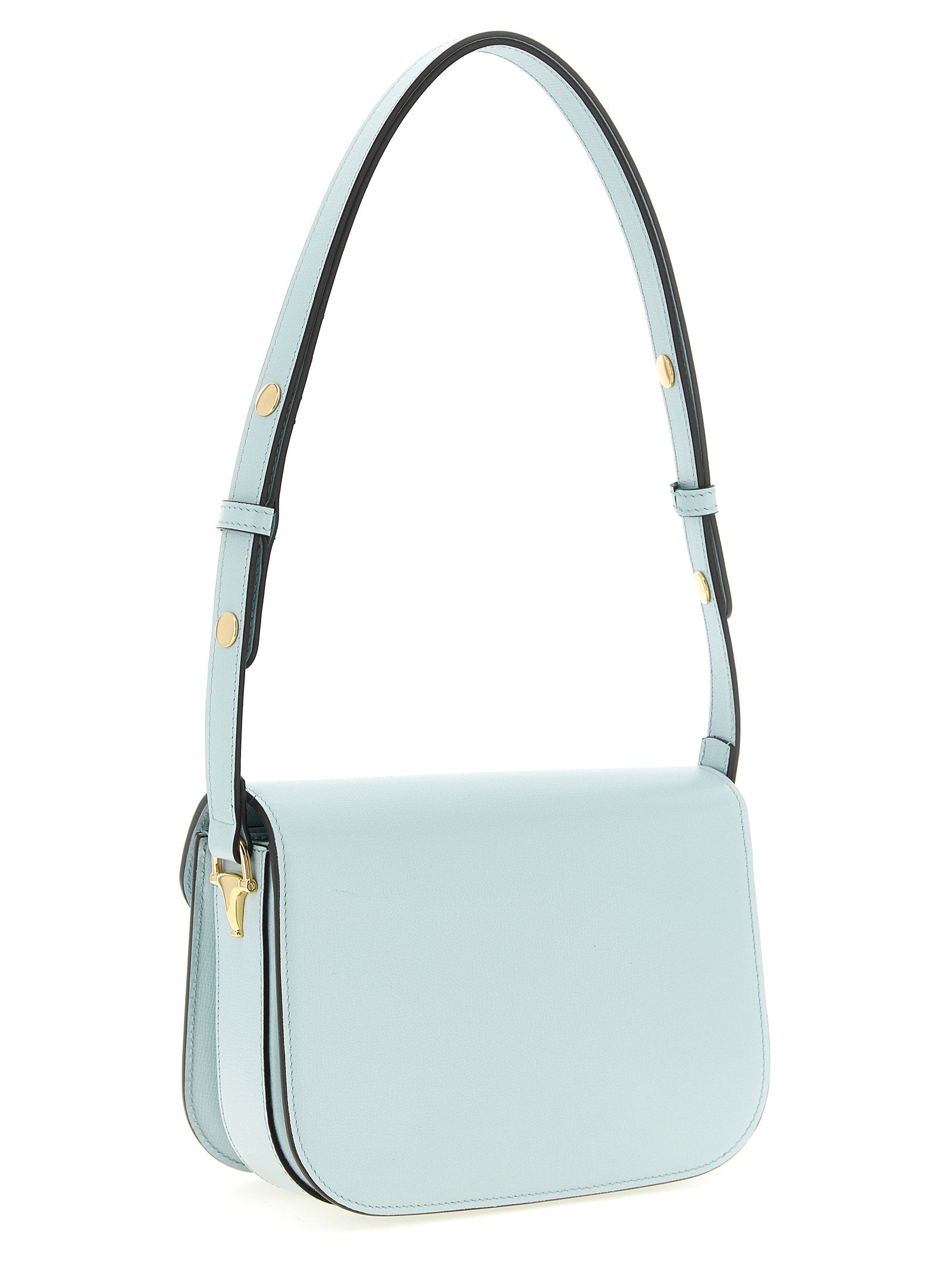 Gucci Blue Calfskin Shoulder Women's Bag