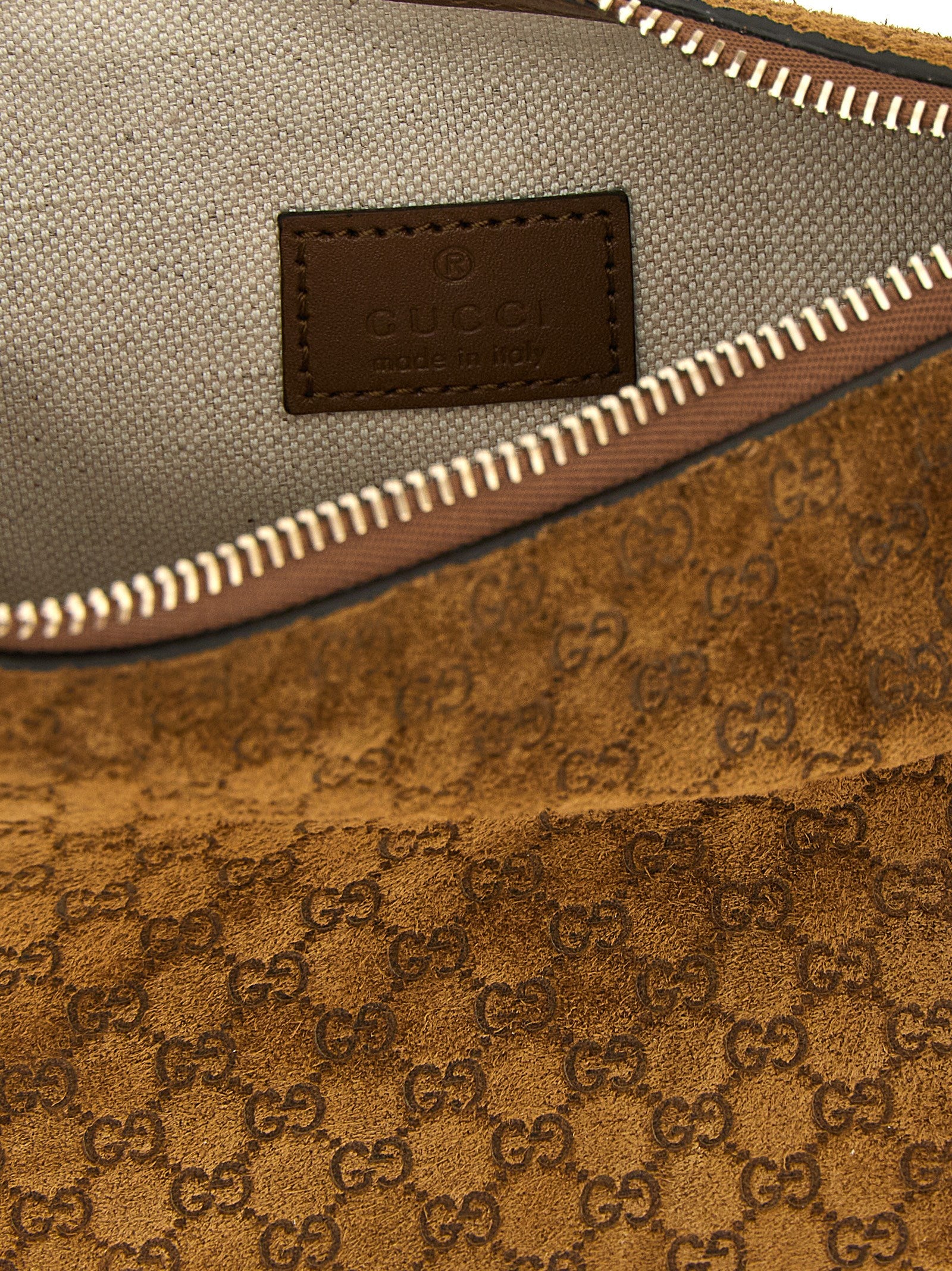 Gucci Brown Calfskin Shoulder Women's Bag