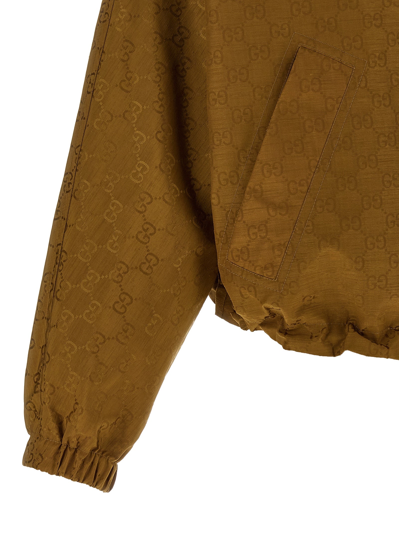 Gucci Bicolor Polyamide Shell Women's Jacket