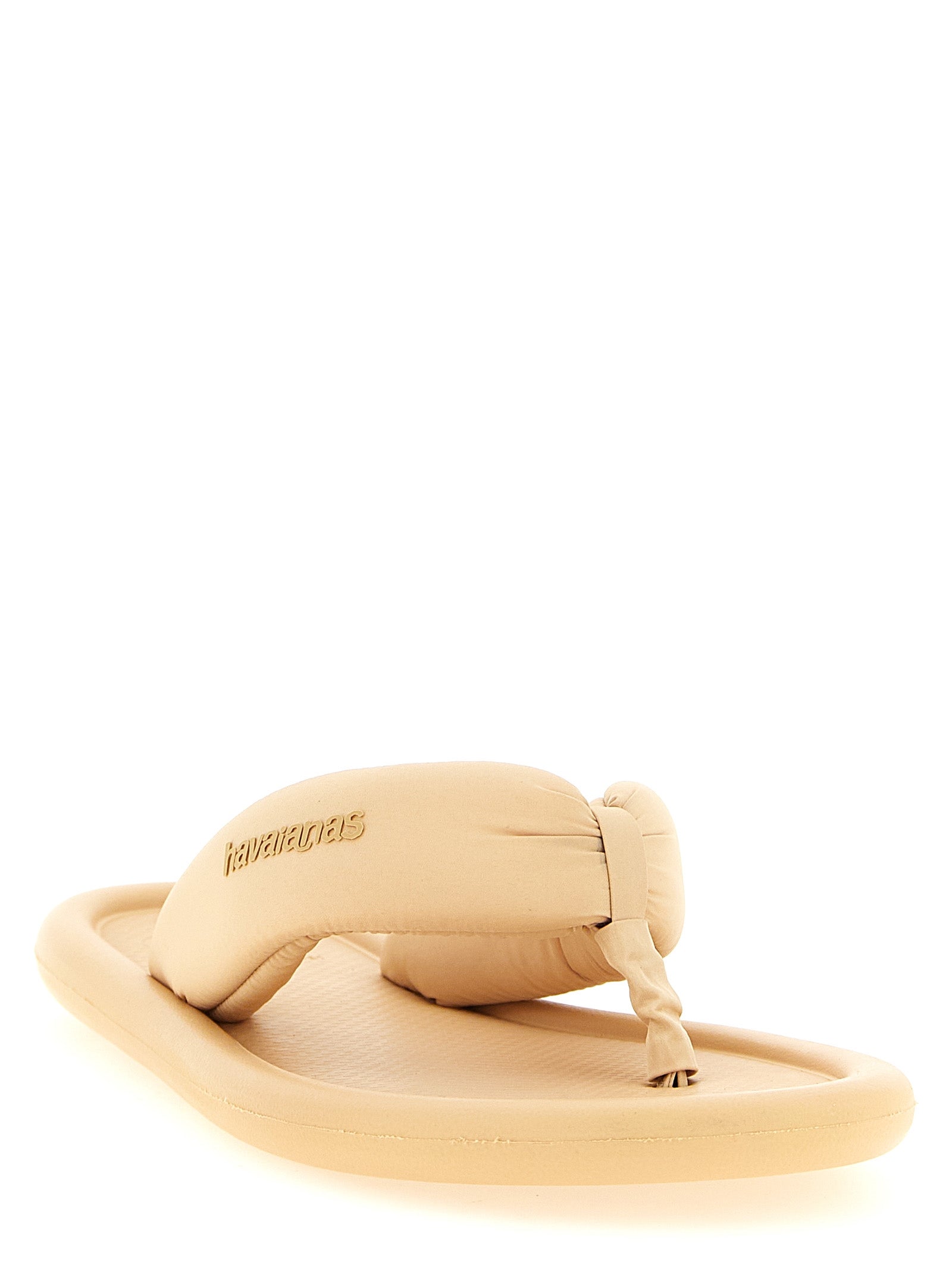 HAVAIANAS Beige Rubber Women's Slides