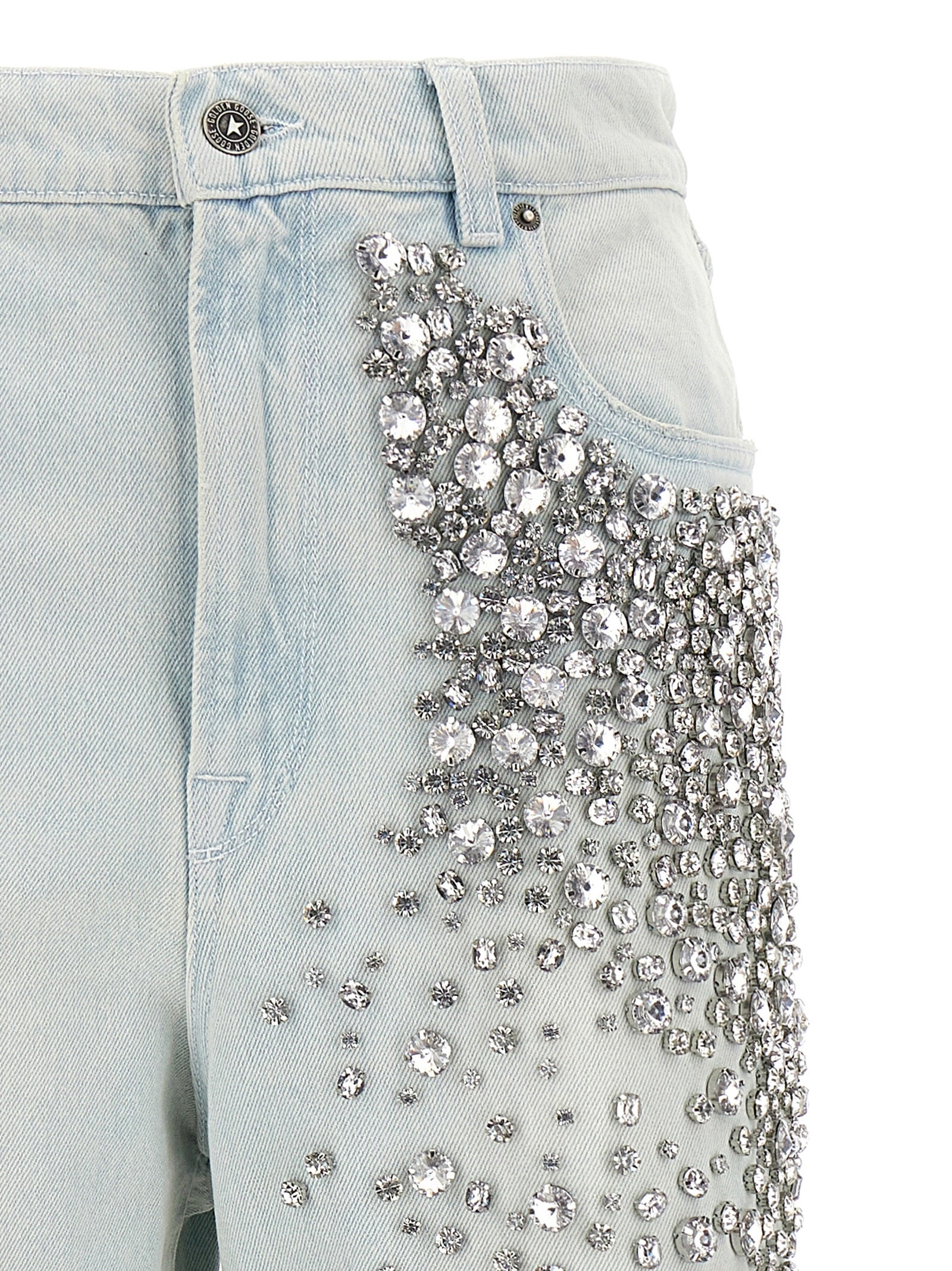 Golden Goose Blue Cotton Jeans Women's Denim