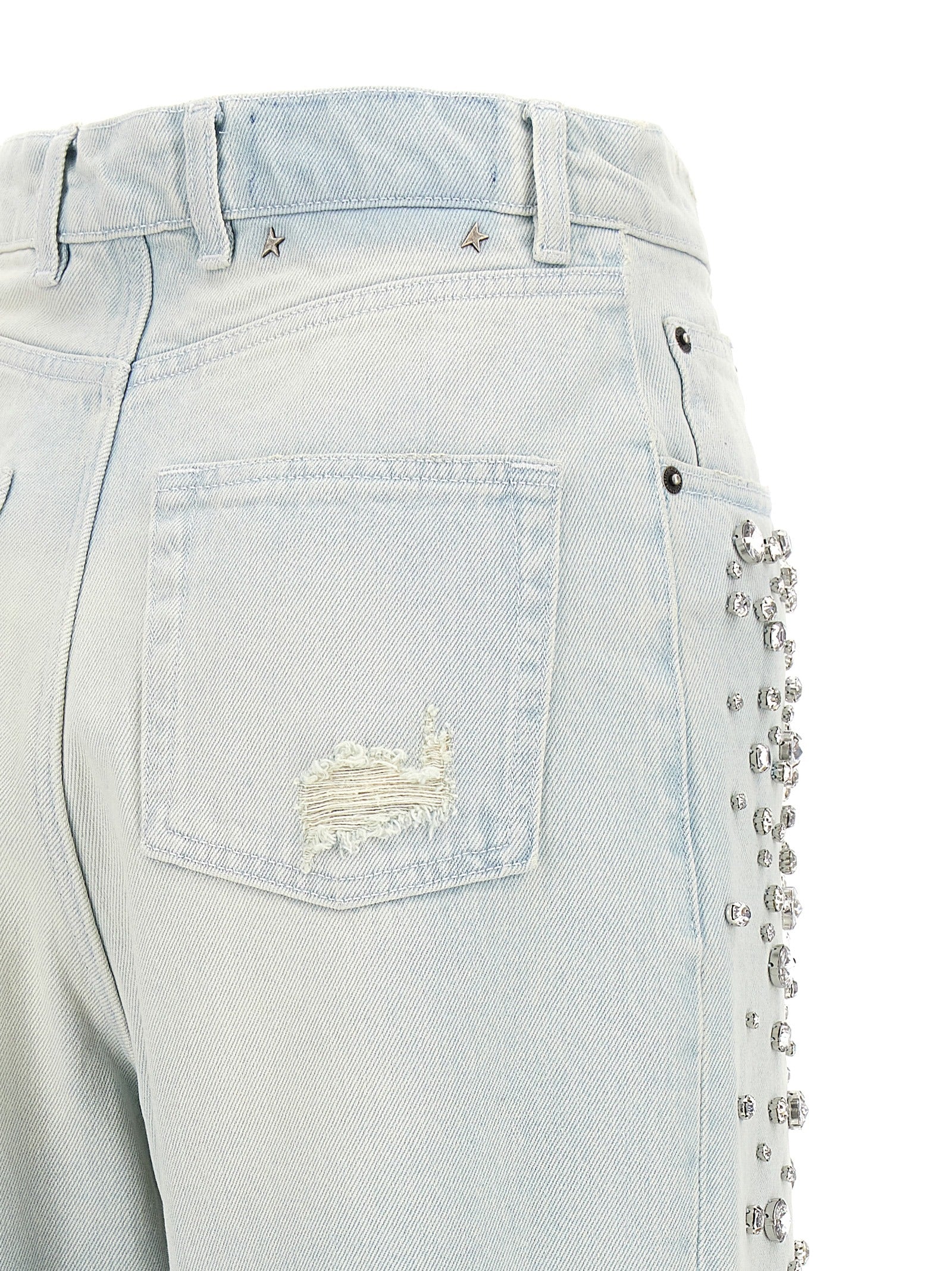 Golden Goose Blue Cotton Jeans Women's Denim