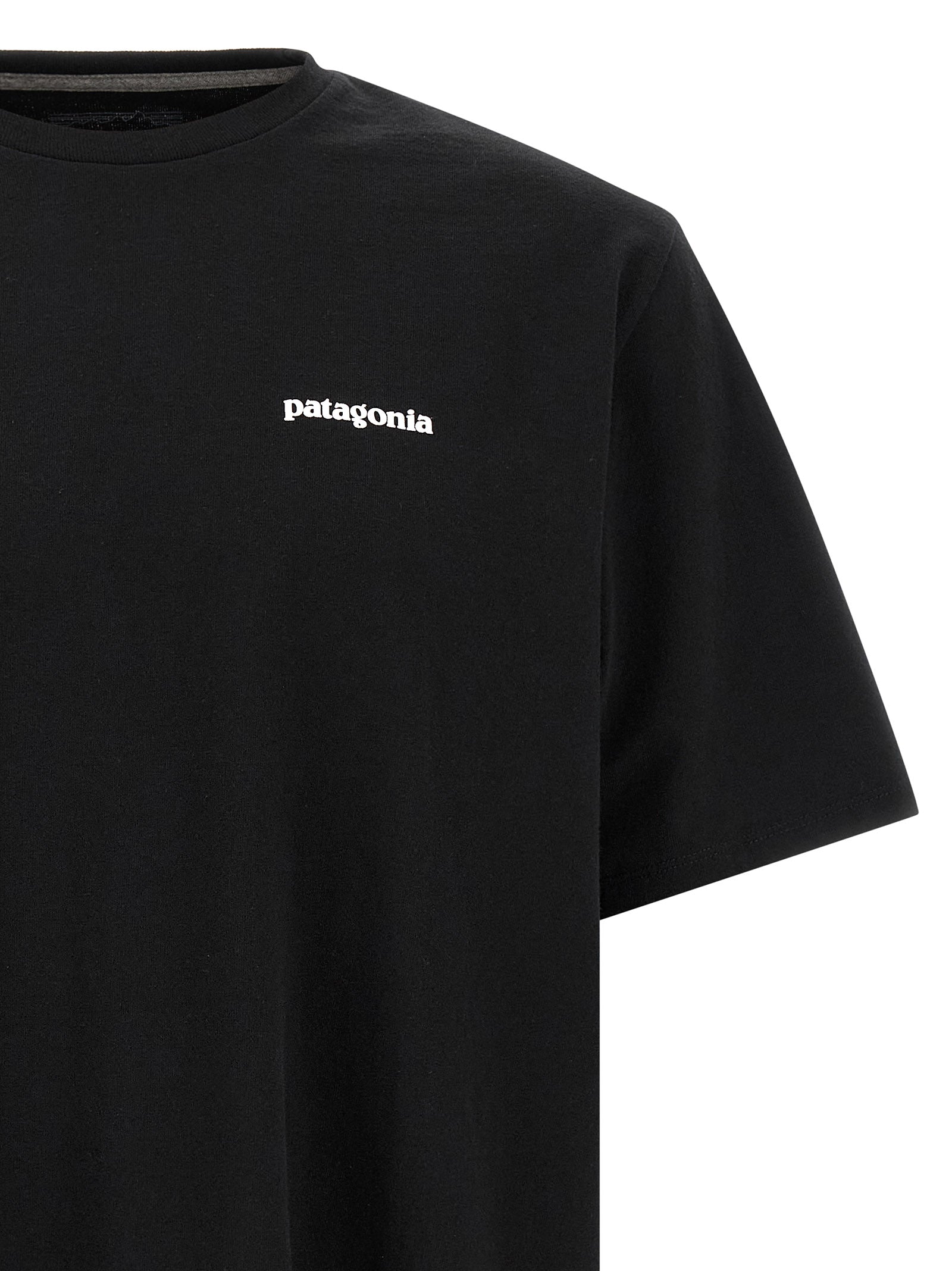 PATAGONIA Black Cotton Men's T-Shirt