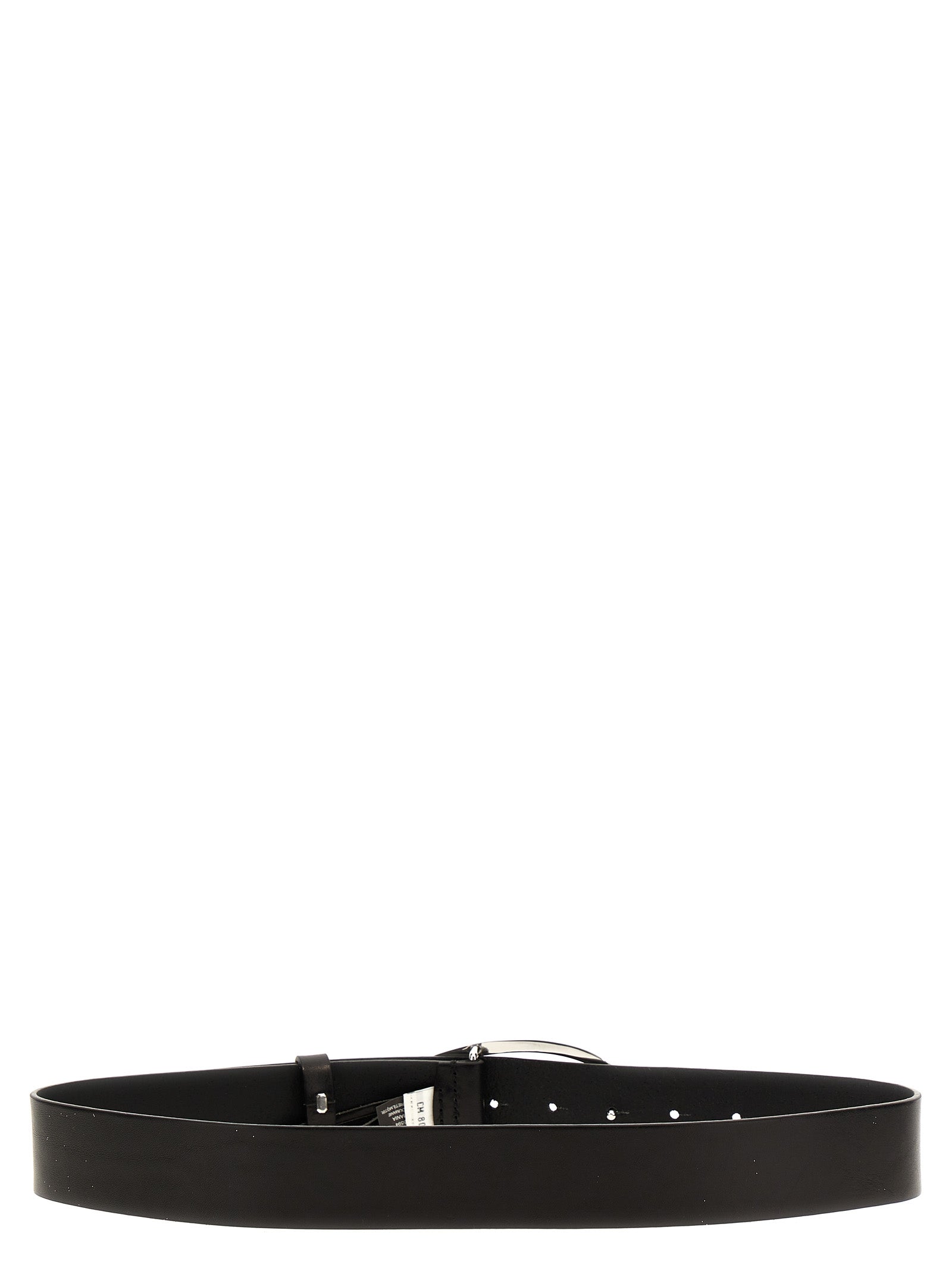 Diesel Black Other Fibres Regular Women's Belt