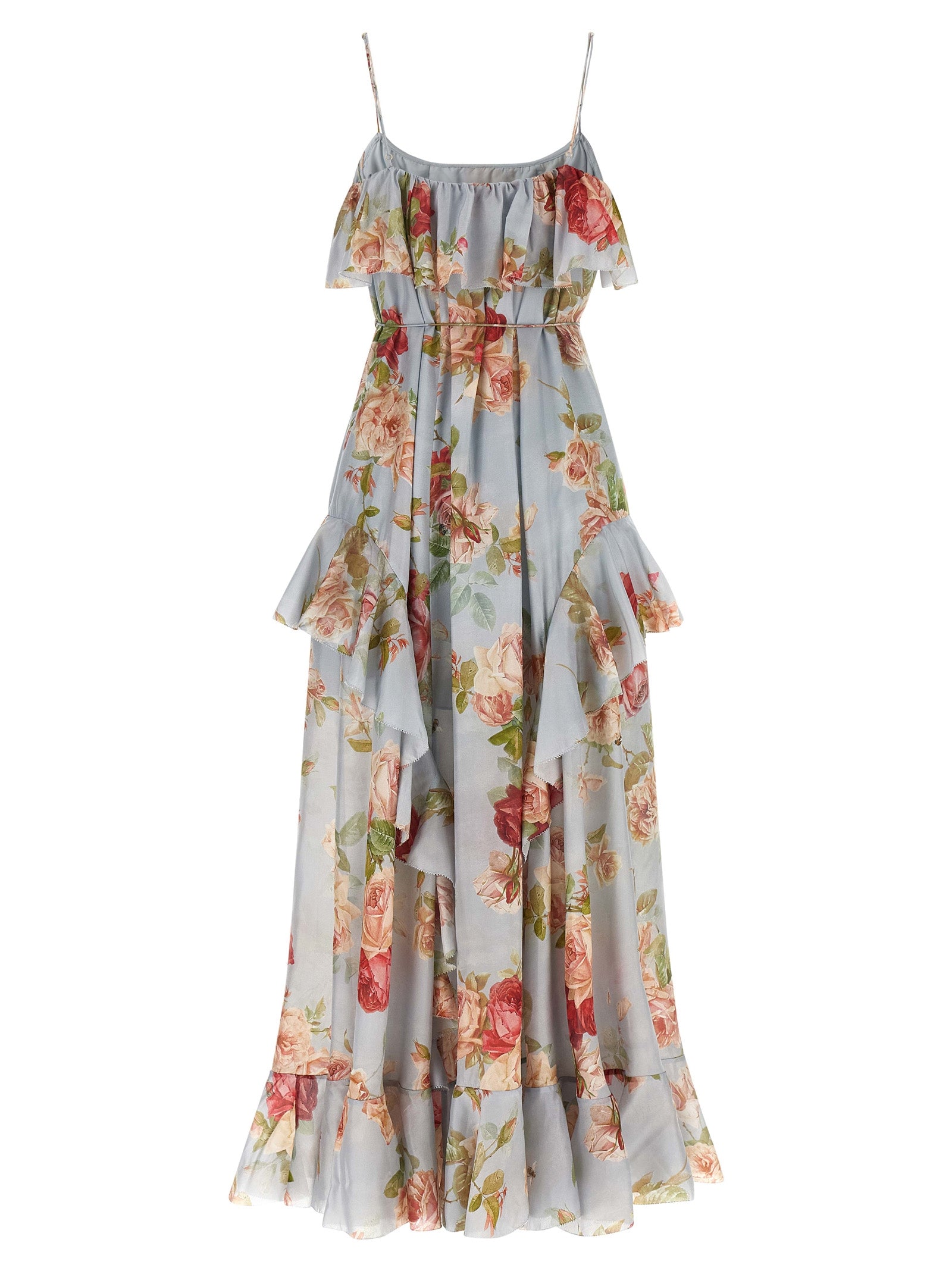 Zimmermann Multicolor Silk Long Women's Dress