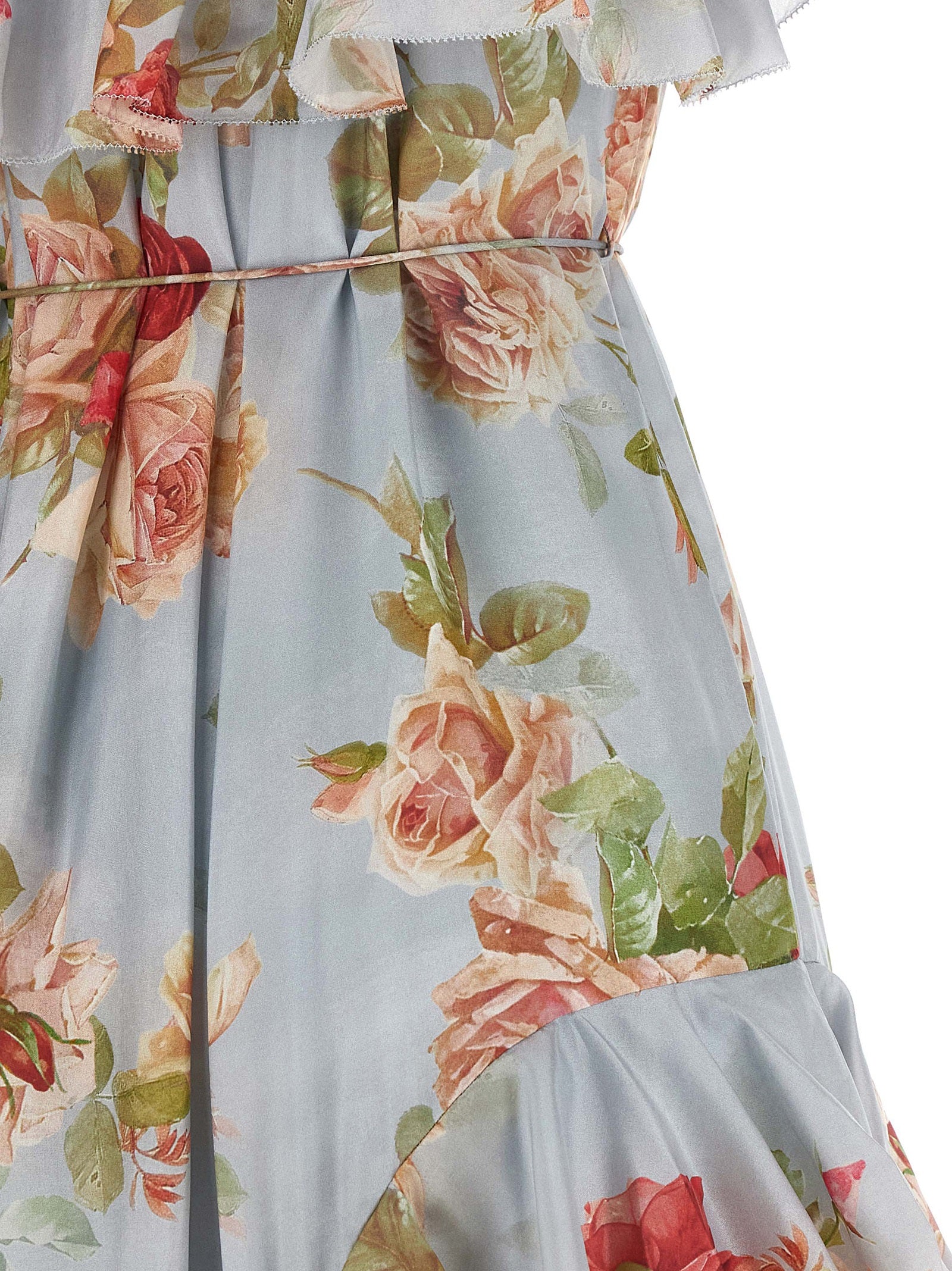 Zimmermann Multicolor Silk Long Women's Dress