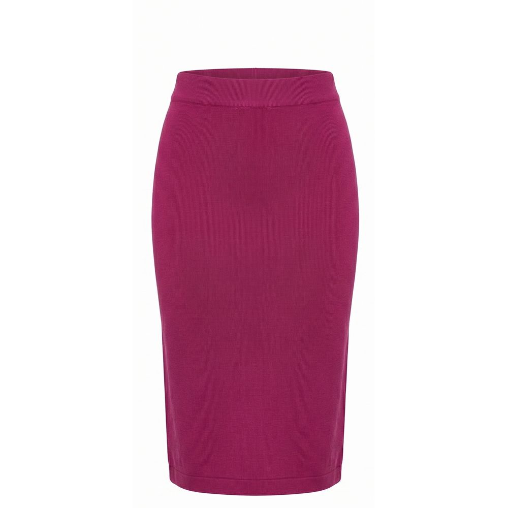 Malo Purple Cotton Women Women's Skirt