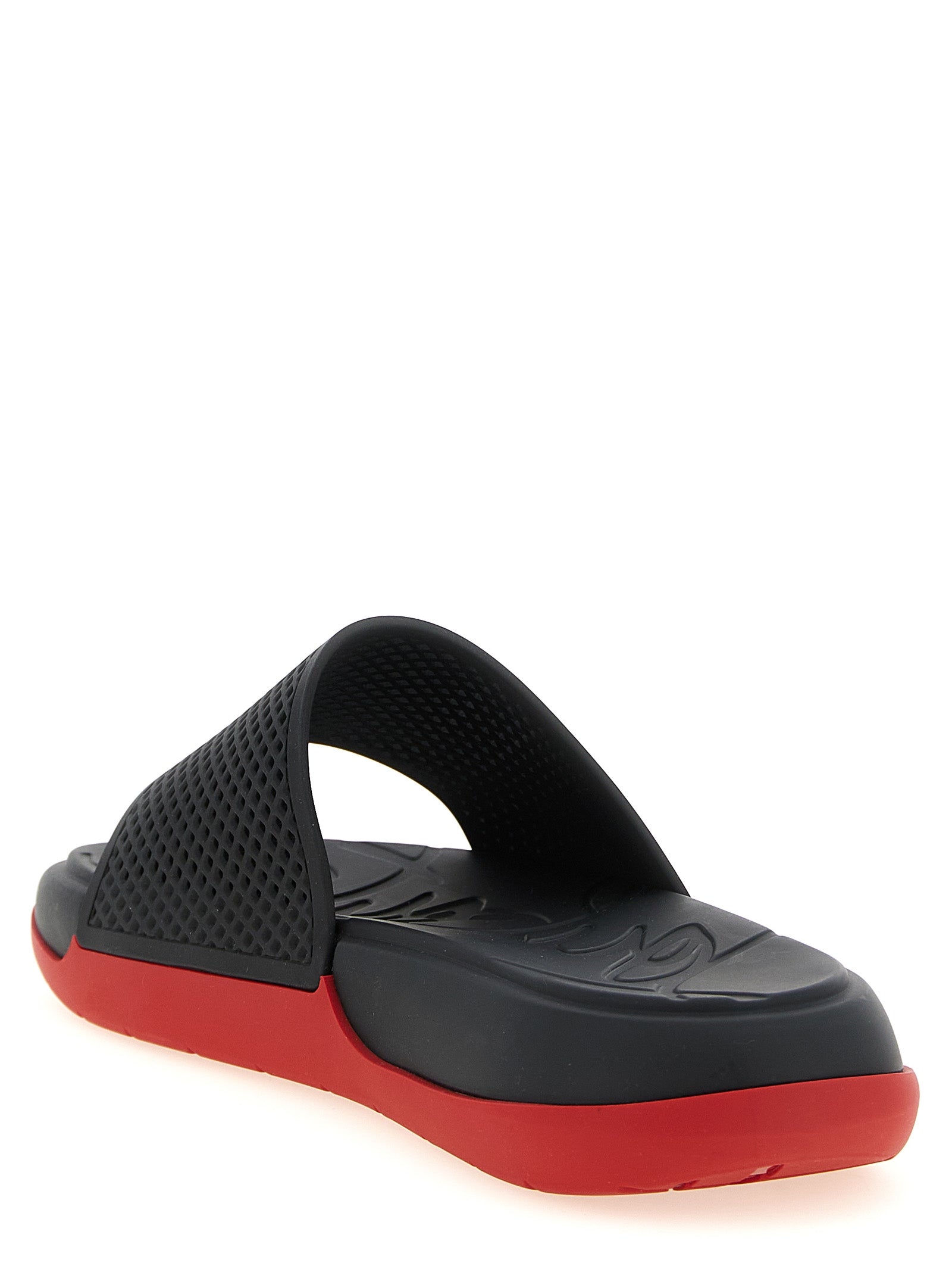Christian Louboutin Black Polyethylene Men's Slides