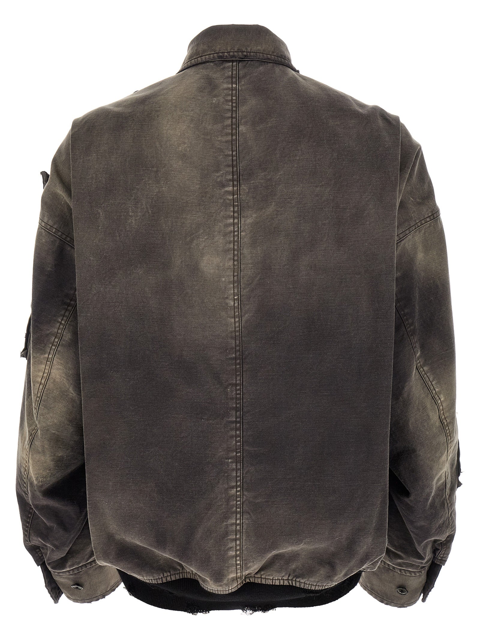 Maison Mihara Yasuhiro Black Cotton Men's Bomber