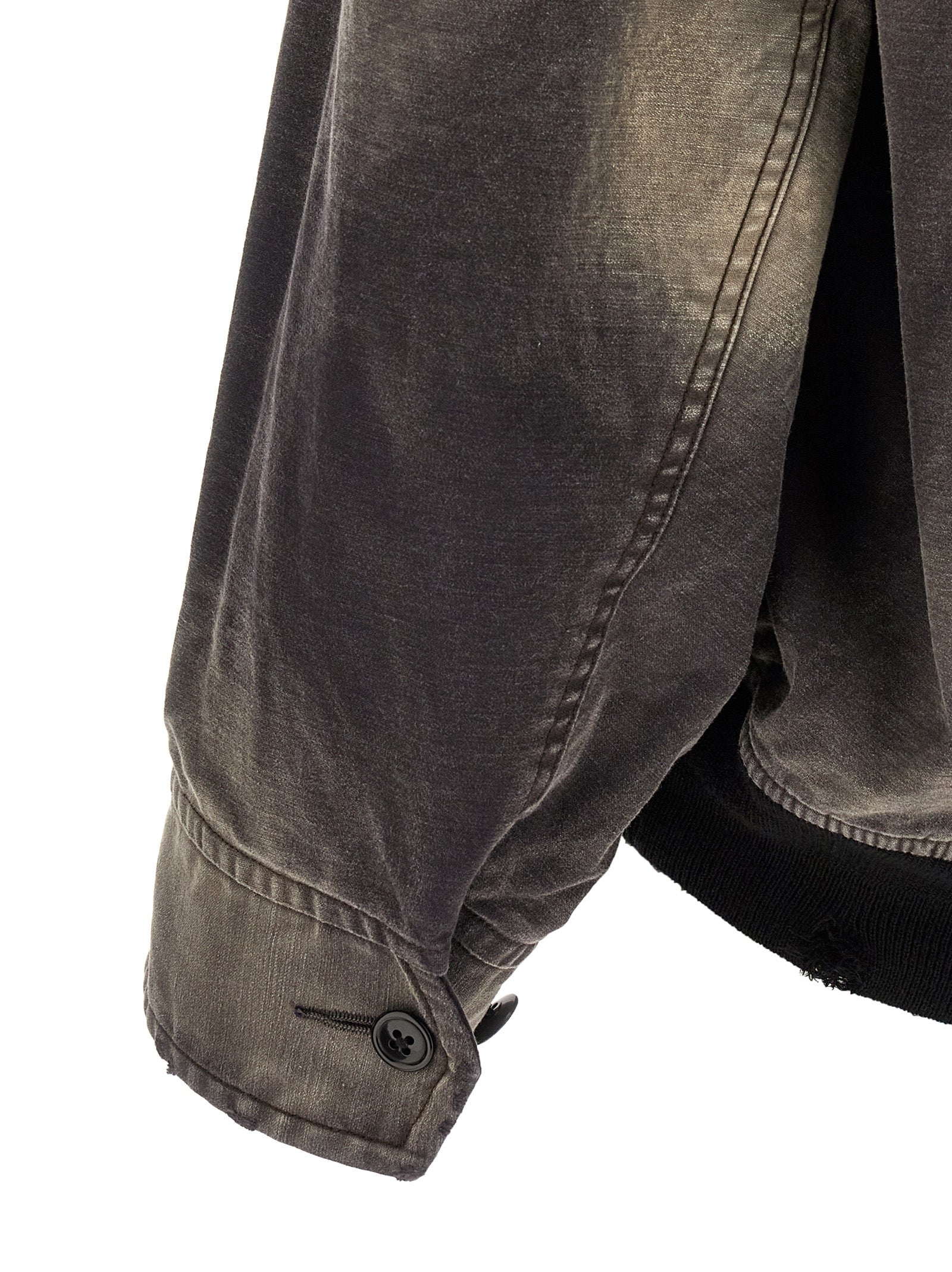Maison Mihara Yasuhiro Black Cotton Men's Bomber