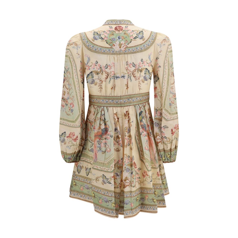 Zimmermann Multicolor Linen Casual Women's Dress