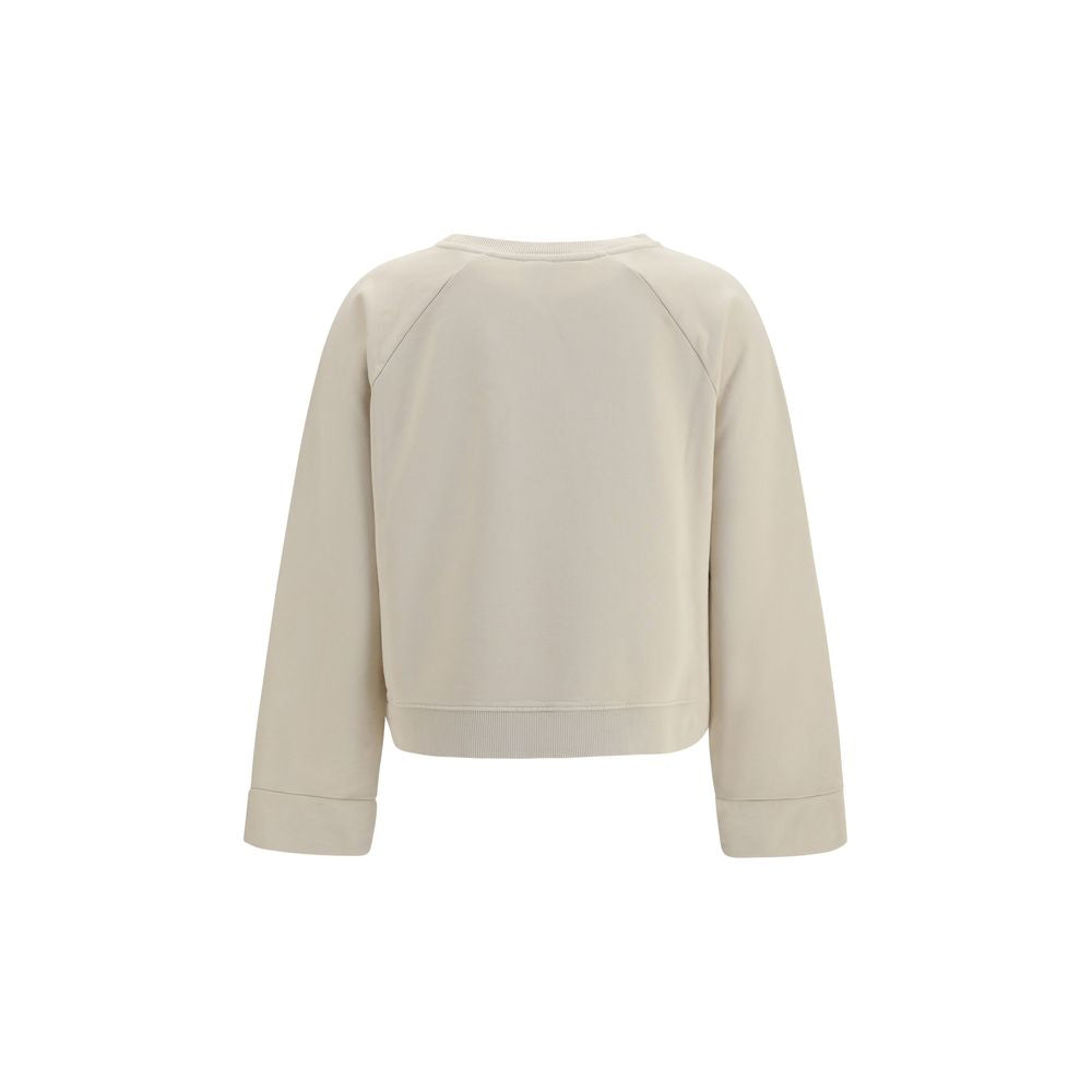 PINKO Beige Cotton Women's Sweatshirt