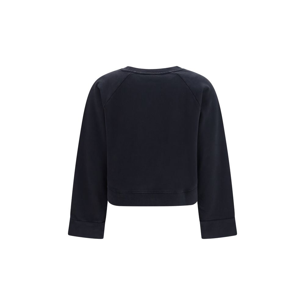 PINKO Black Cotton Women's Sweatshirt