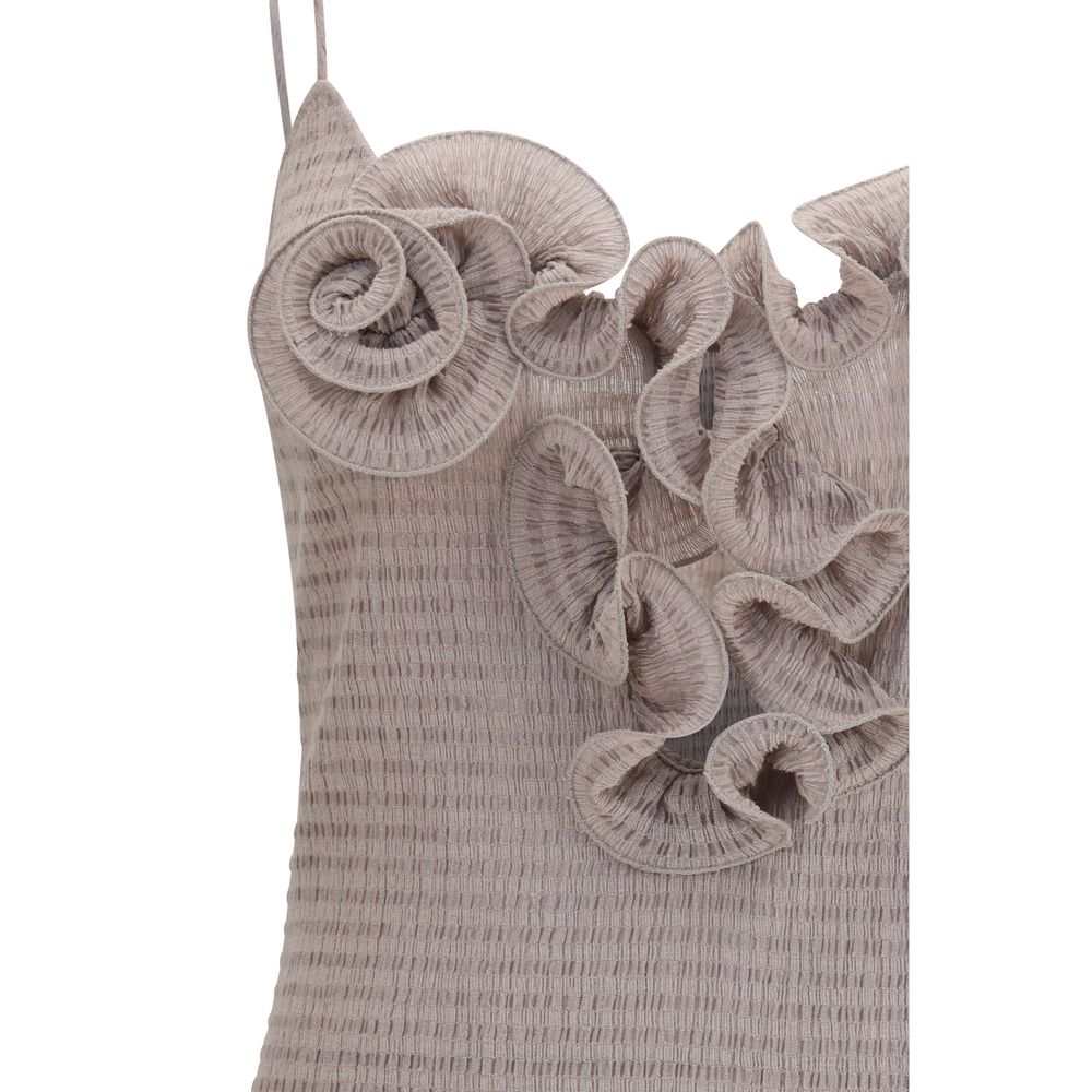Magda Butrym Beige Lyocell Casual Women's Dress