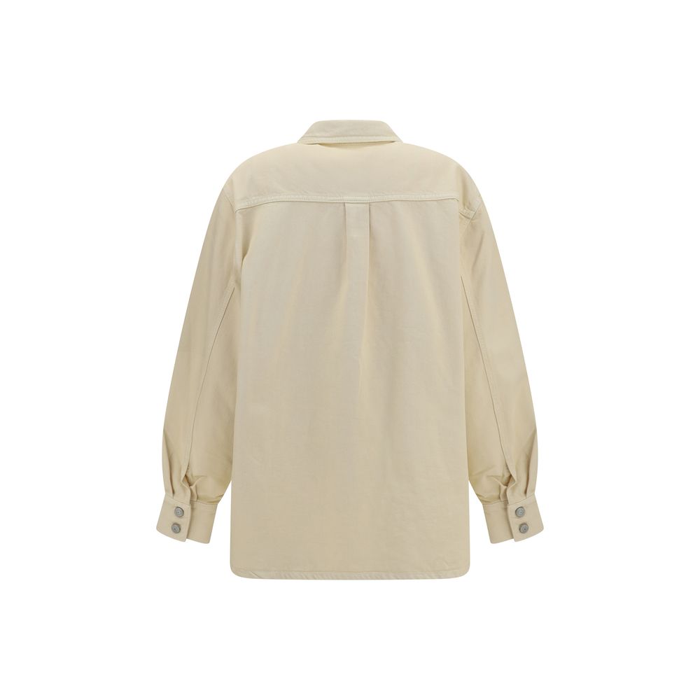 Magda Butrym Beige Denim Women's Shirt