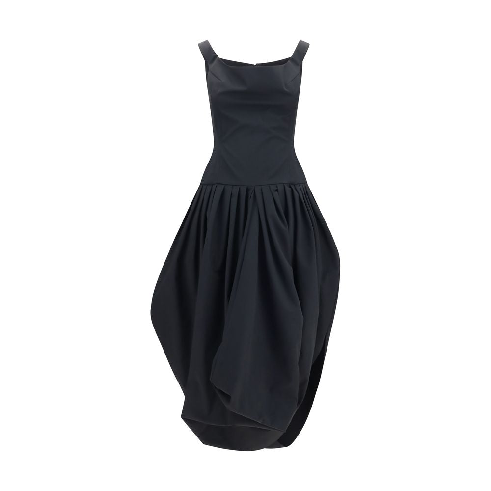 Magda Butrym Black Polyester Casual Women's Dress