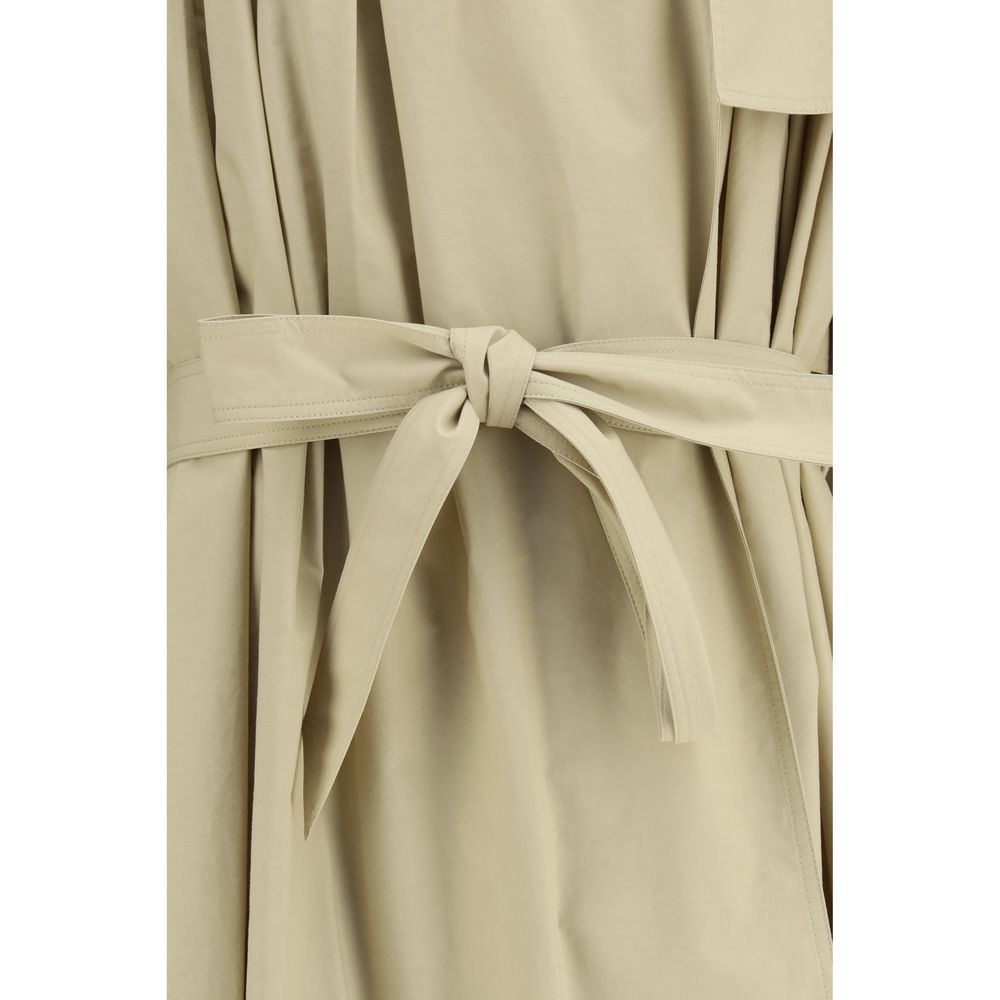Calvin Klein Beige Cotton Women's Coat