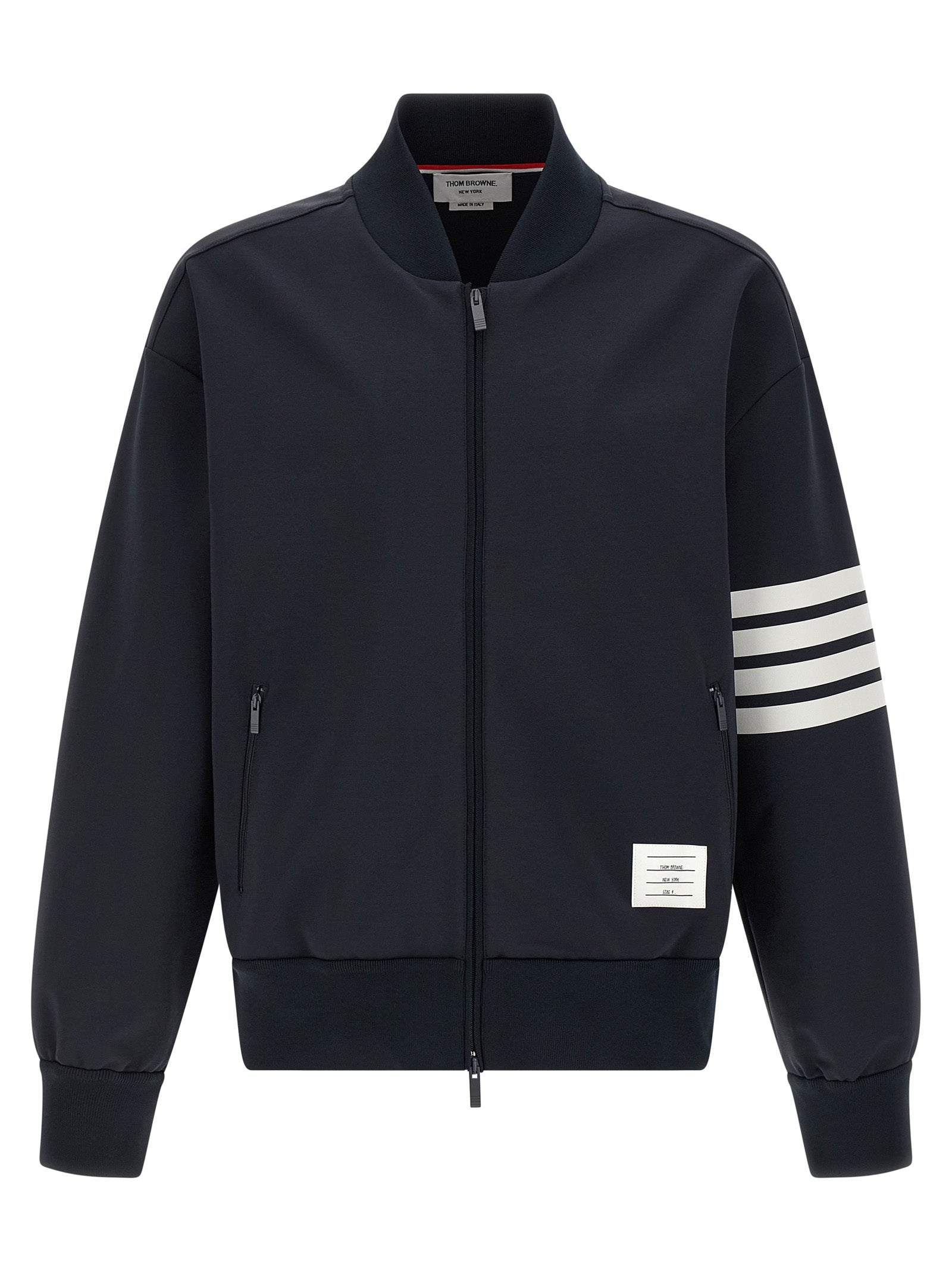 Thom Browne Blue Viscose Men's Bomber