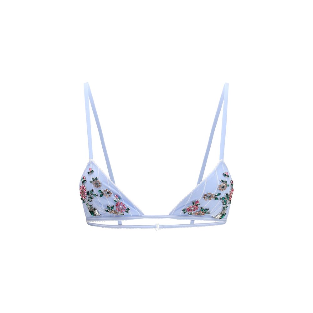 Dolce & Gabbana Blue Polyamide Women's Bra