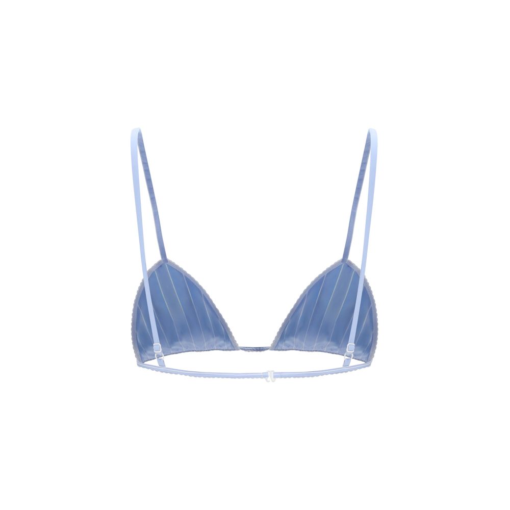 Dolce & Gabbana Blue Polyamide Women's Bra
