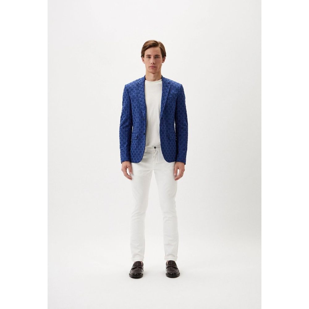 Bikkembergs White Cotton Men's Blazer