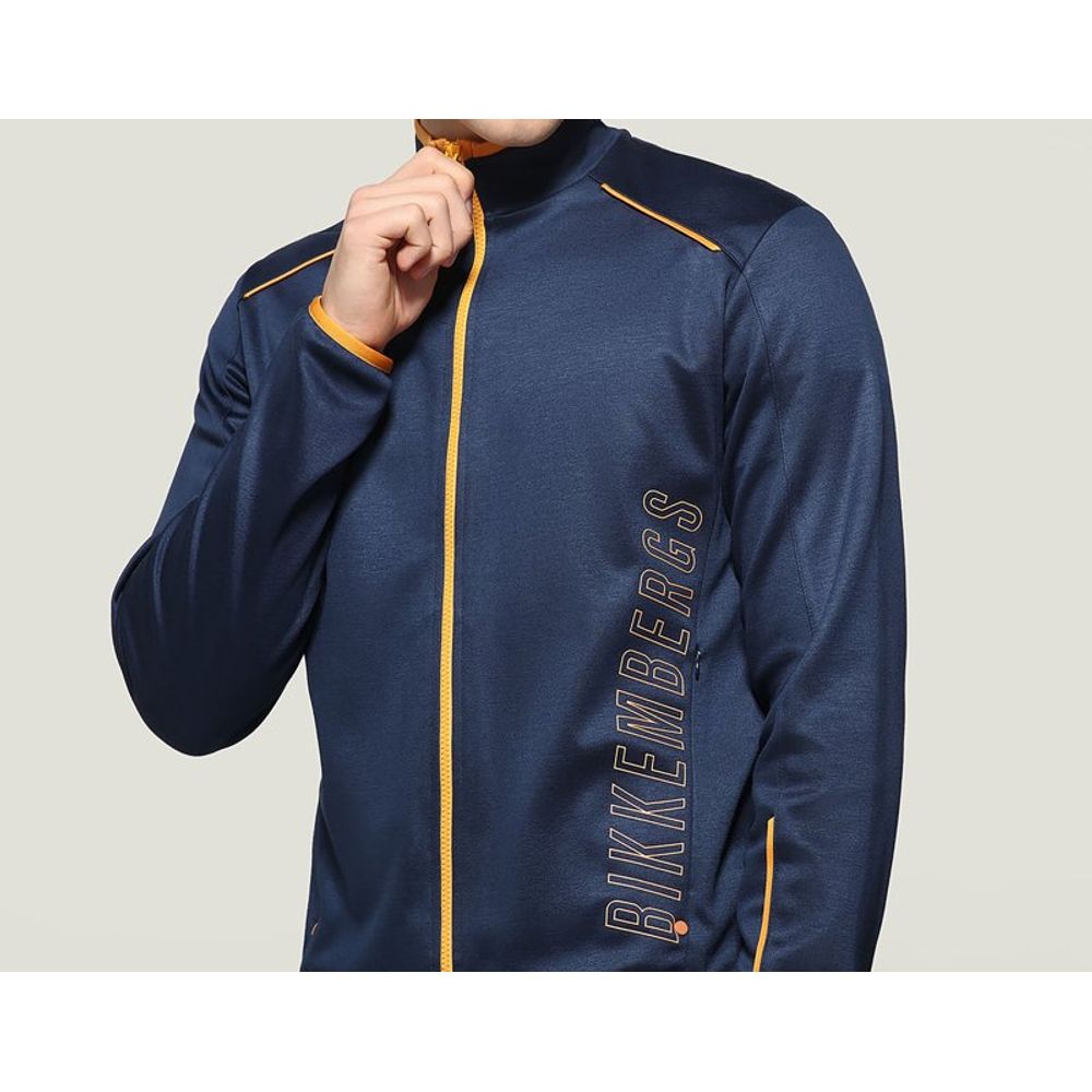Bikkembergs Blue Cotton Men's Sweatshirt