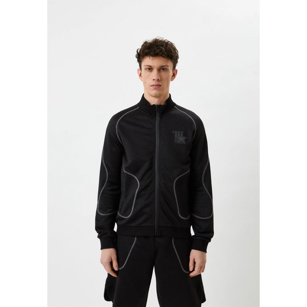 Bikkembergs Black Polyester Men's Sweatshirt