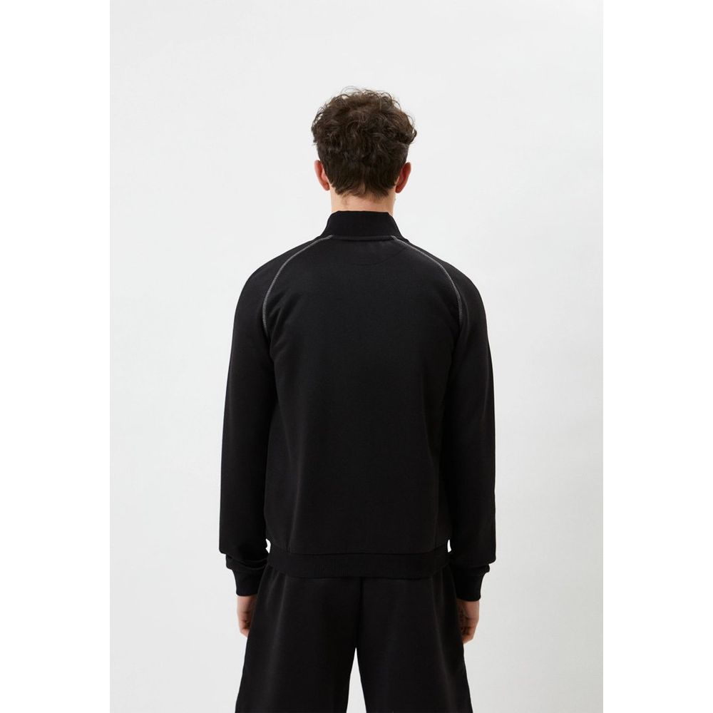 Bikkembergs Black Polyester Men's Sweatshirt