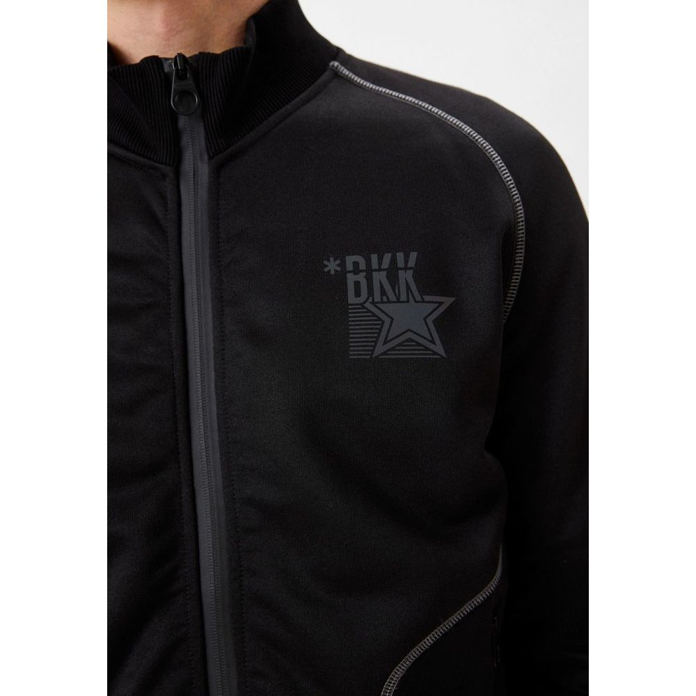 Bikkembergs Black Polyester Men's Sweatshirt