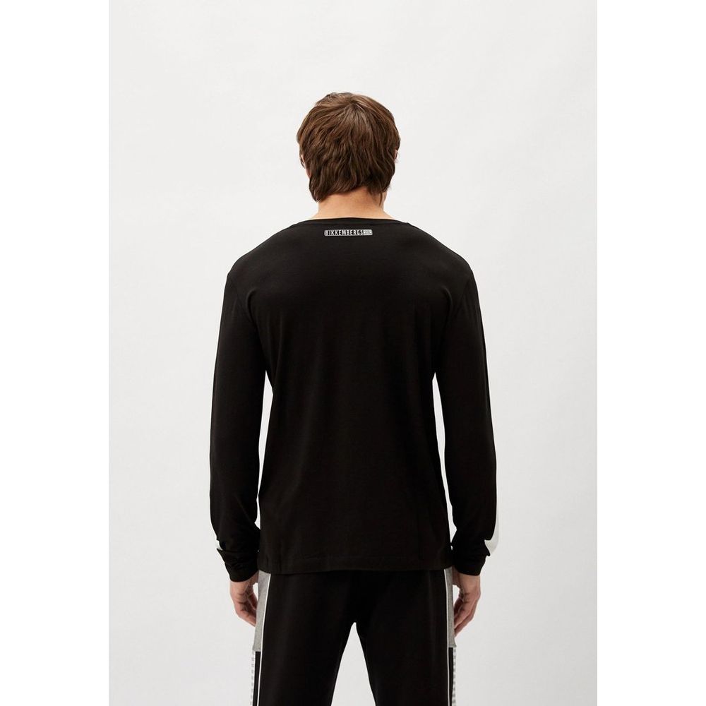 Bikkembergs Black Cotton Men's Sportswear