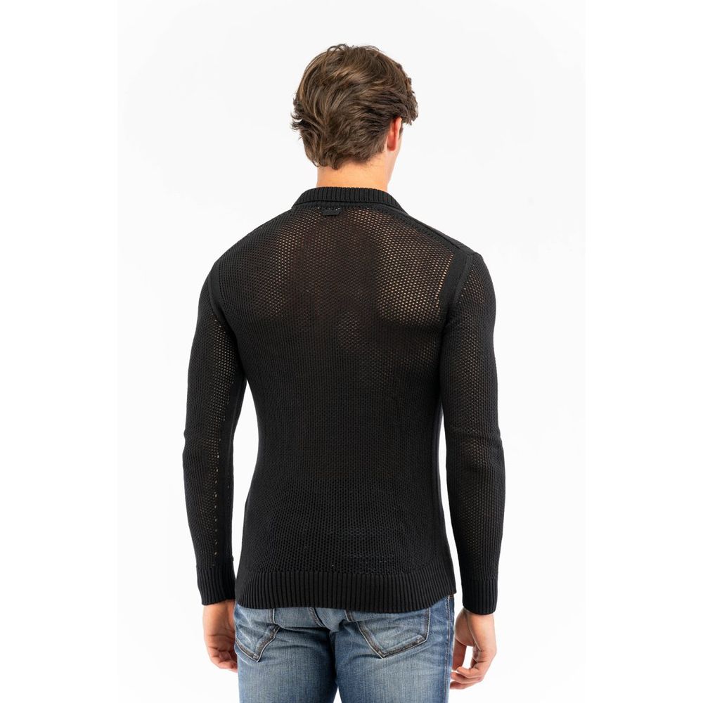 Bikkembergs Black Cotton Polo Men's Shirt