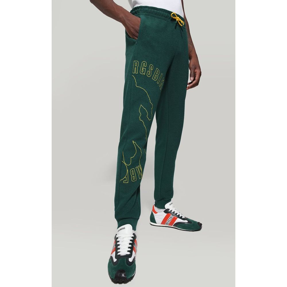 Bikkembergs Bicolor Cotton Joggers (Workout Men's Pants)