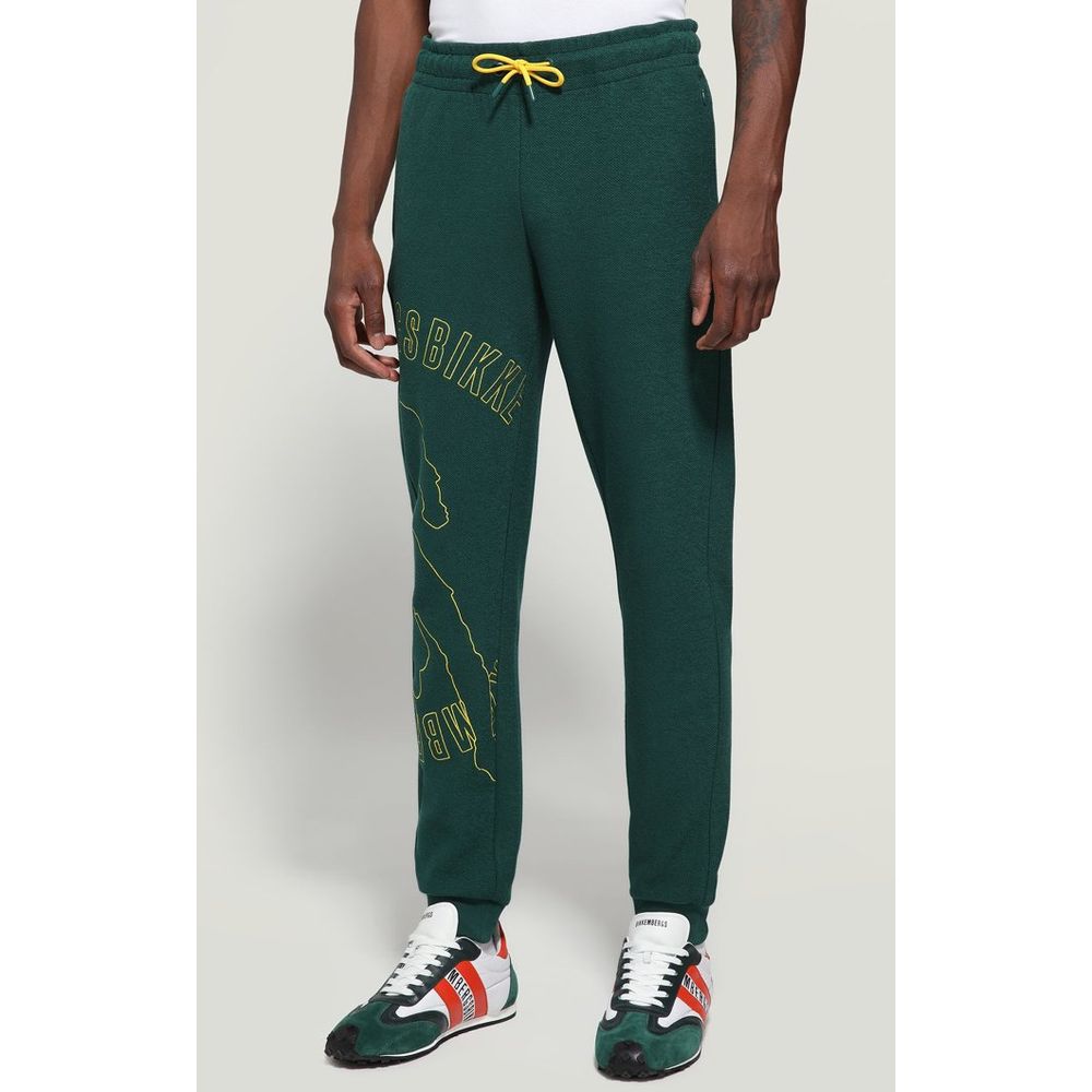Bikkembergs Bicolor Cotton Joggers (Workout Men's Pants)