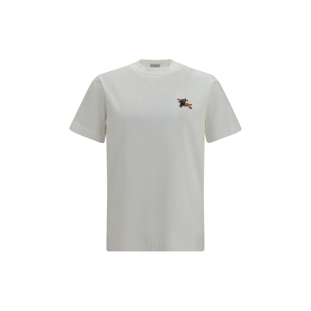 Burberry White Cotton Men's T-Shirt